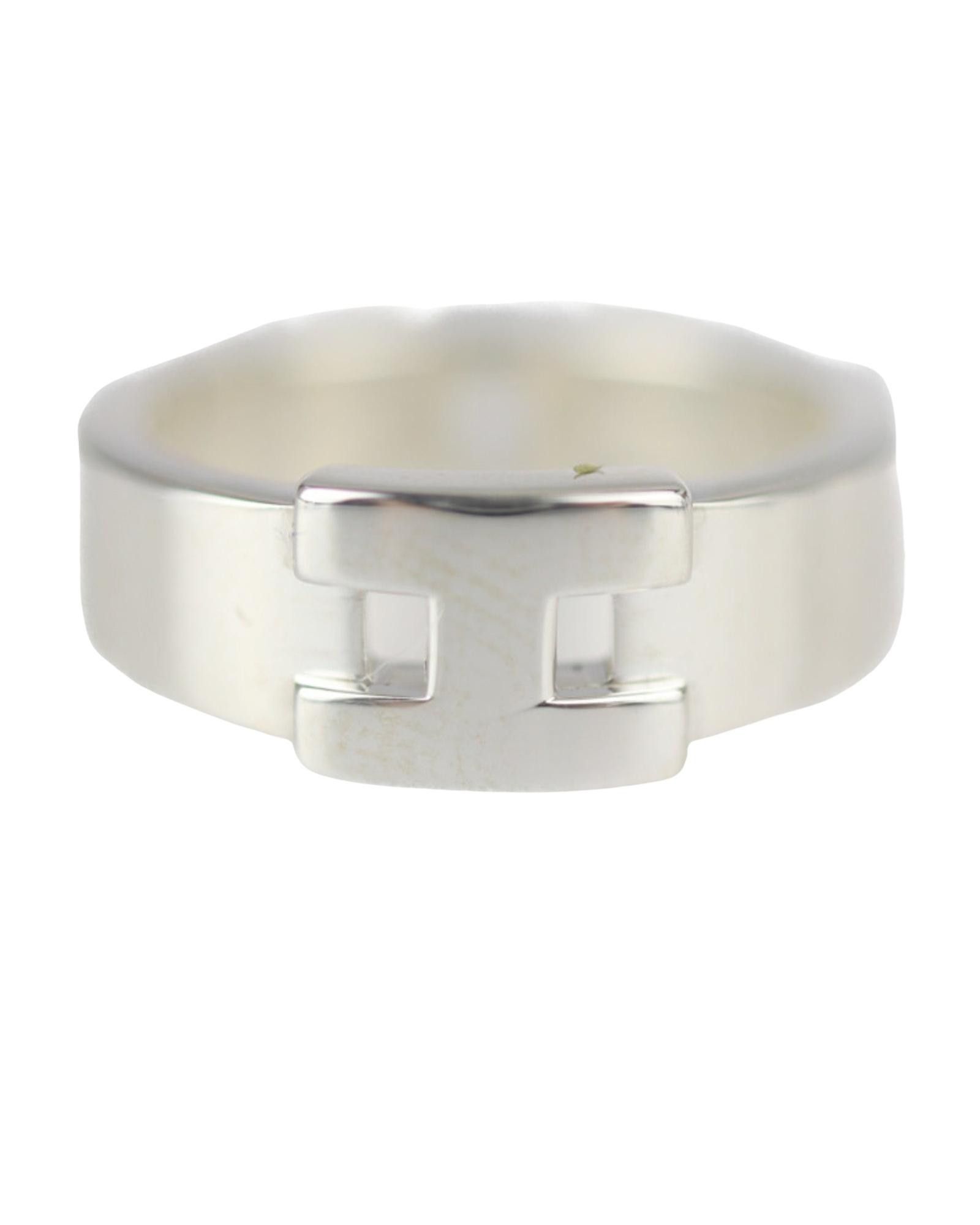 image of Silver Hermes Ring, Women's