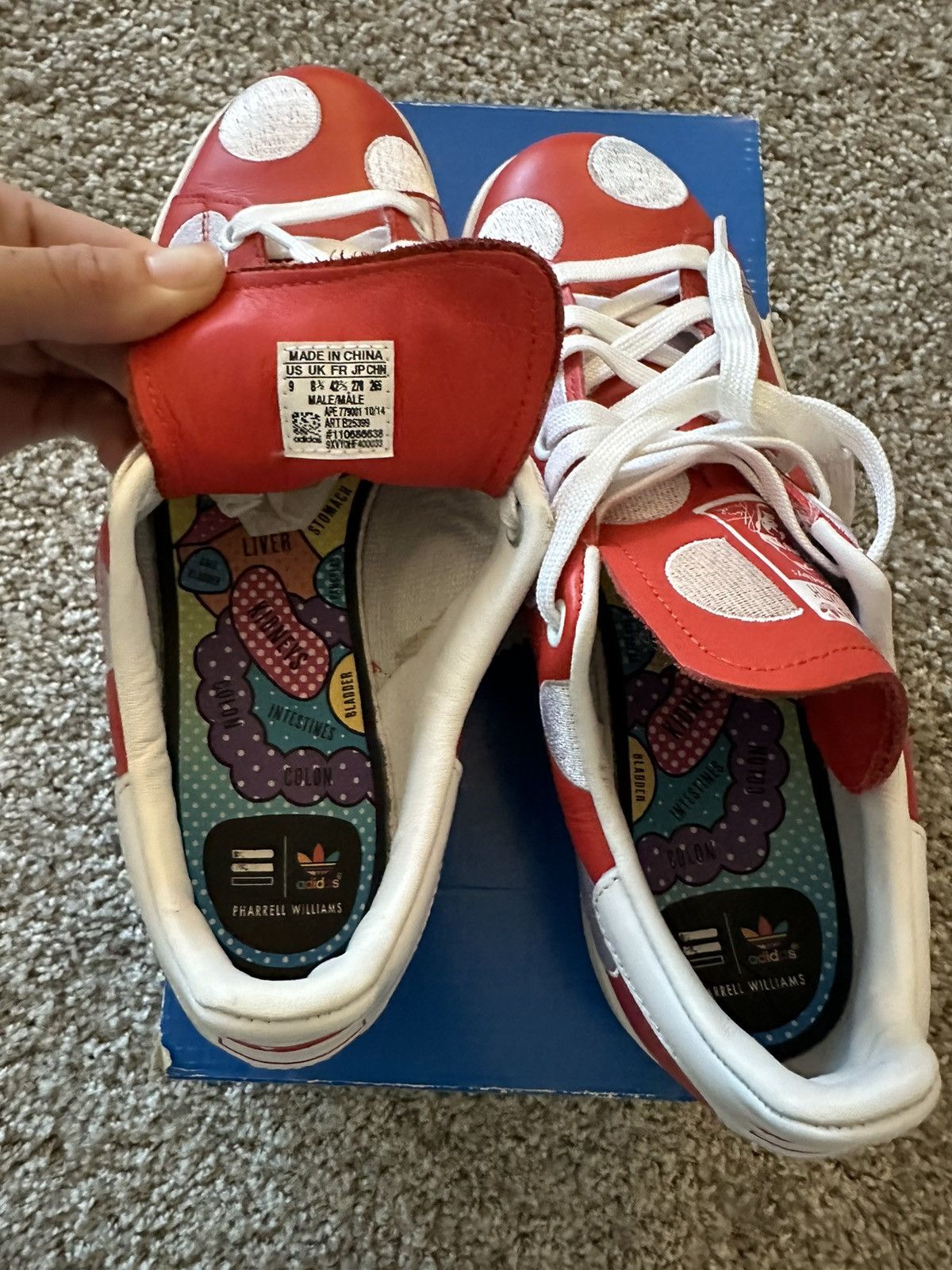 Adidas × Pharrell PW Stan Smith BPD Size US 9 / EU 42 - 6 Thumbnail