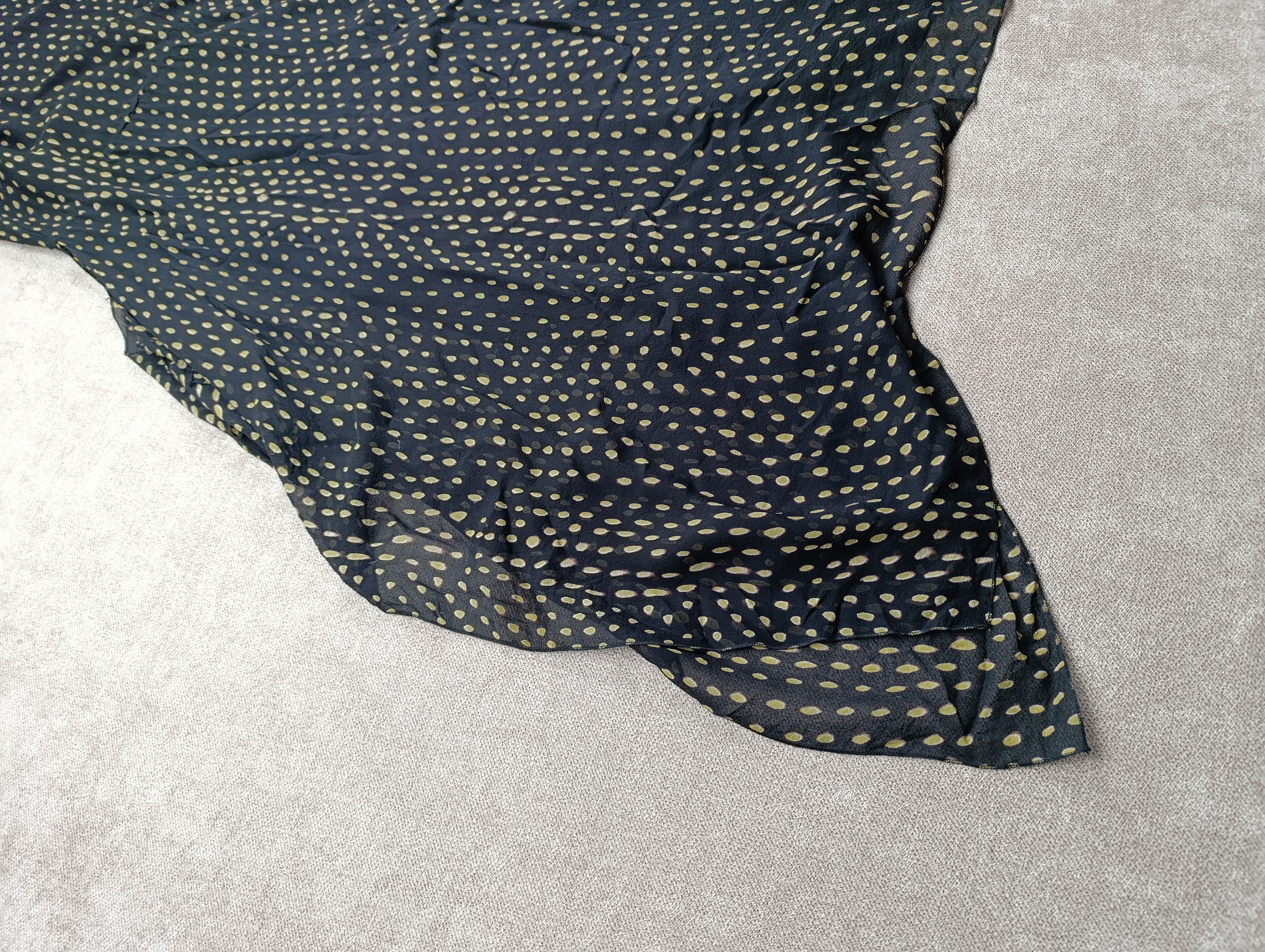 Max Mara MAX MARA DOT PRINT SILK VINTAGE STRAP ASYMMETRIC DRESS Size M / US 6-8 / IT 42-44 - 6 Thumbnail