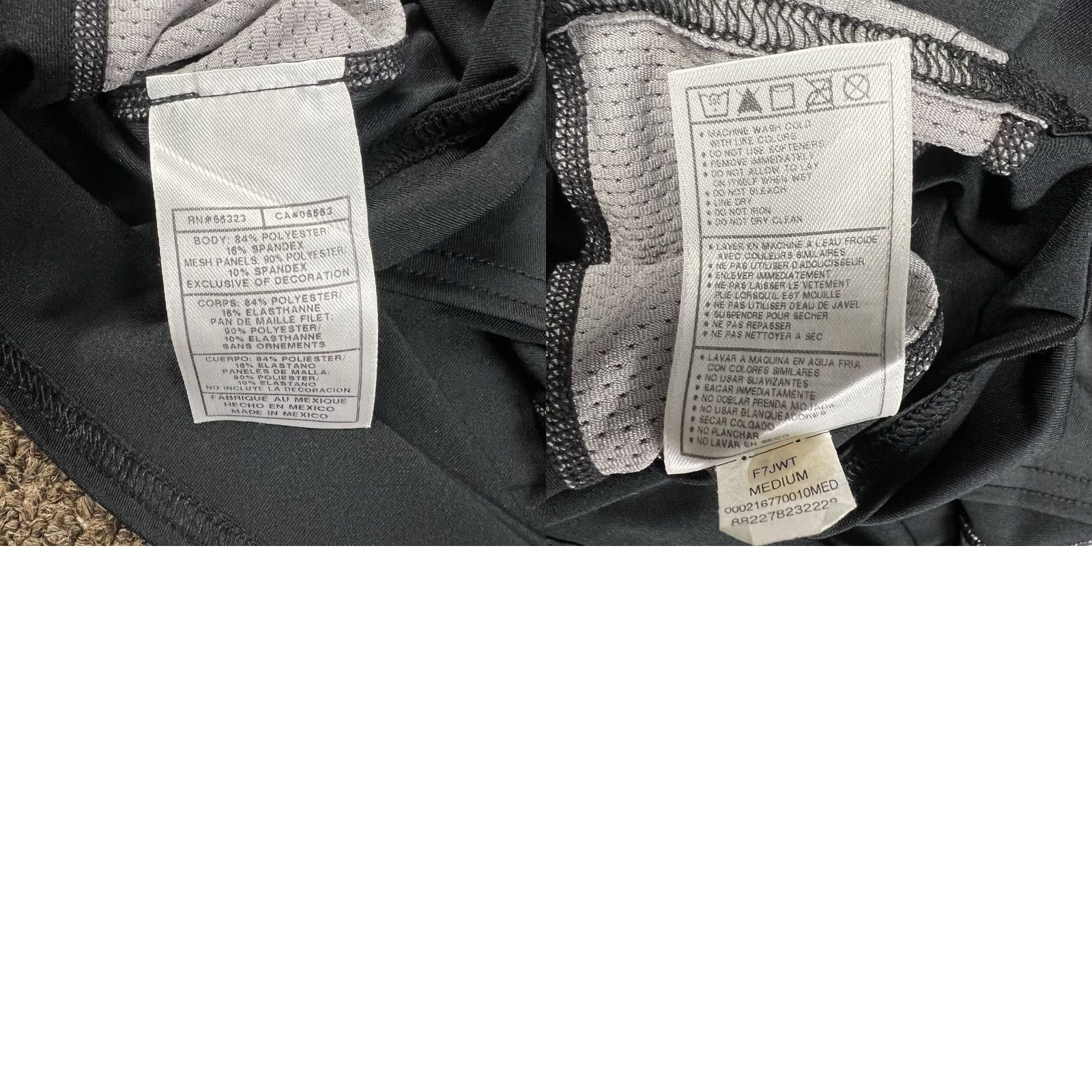 Nike VINTAGE Nike Pro Black Dry-fit Performance Apparel T-Shirt Adult Medium Swoosh Logo Shirt Mens Black Dry Fit Logo Nike Pro Black Shirt Size US M / EU 48-50 / 2 - 9 Thumbnail