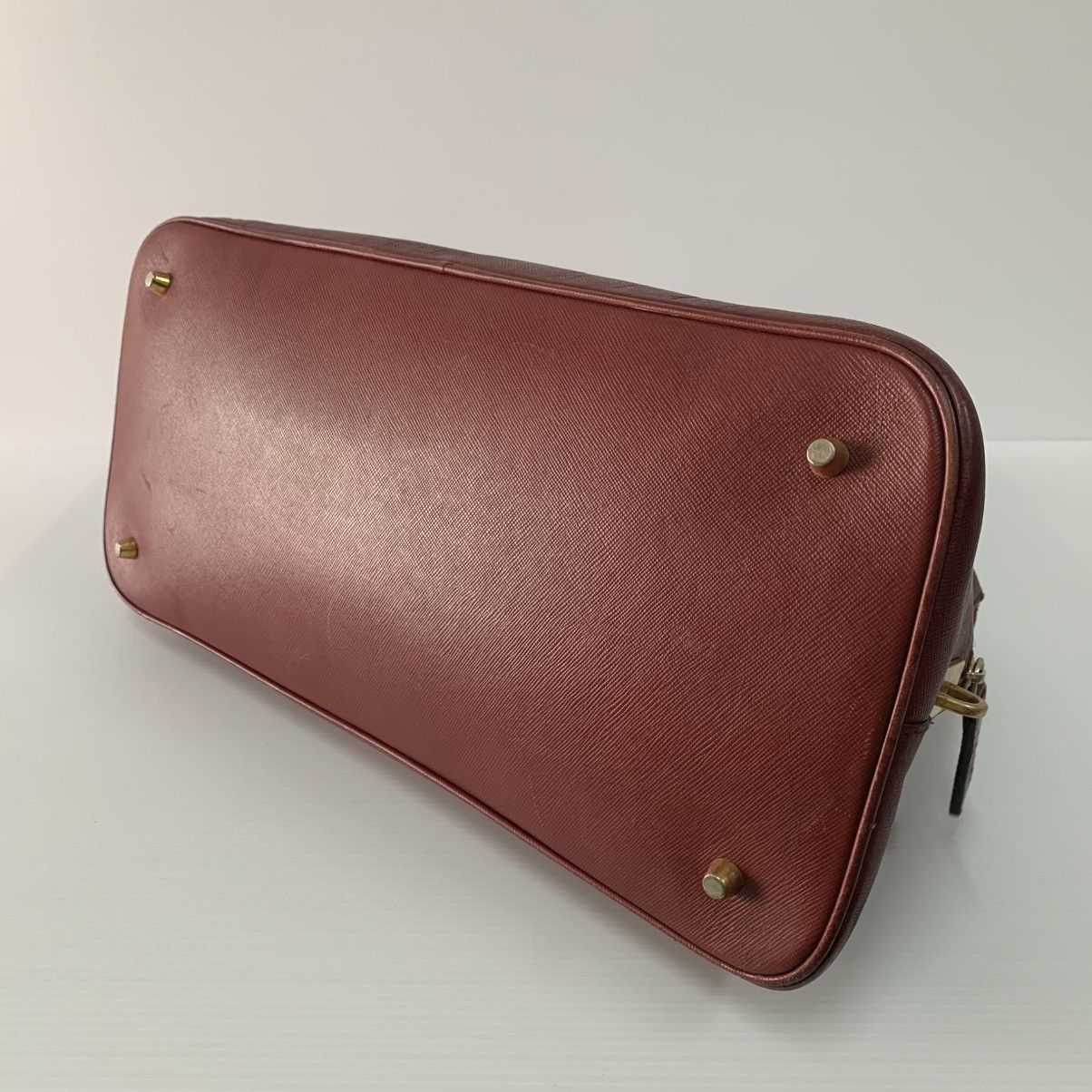 Prada Prada Alma Leather Handbag Size ONE SIZE - 7 Thumbnail