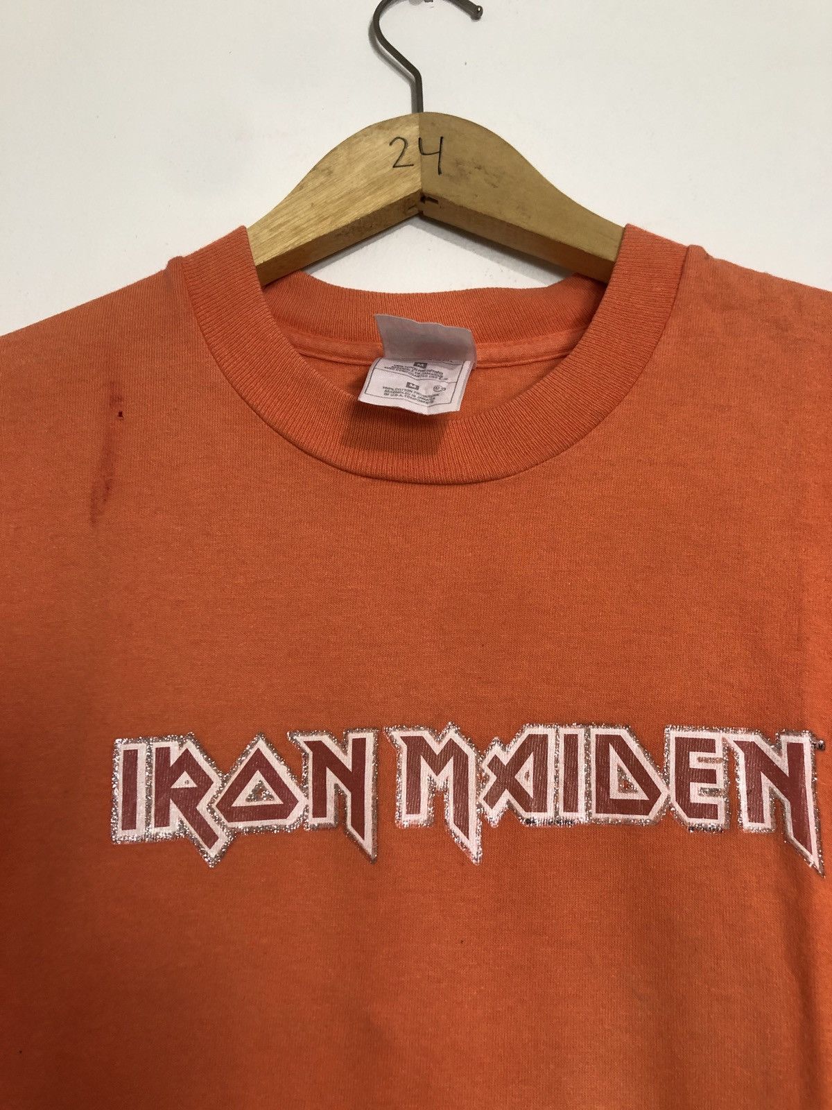 Band Tees × Vintage Vintage Iron Maiden T-Shirt Size US M / EU 48-50 / 2 - 2 Thumbnail
