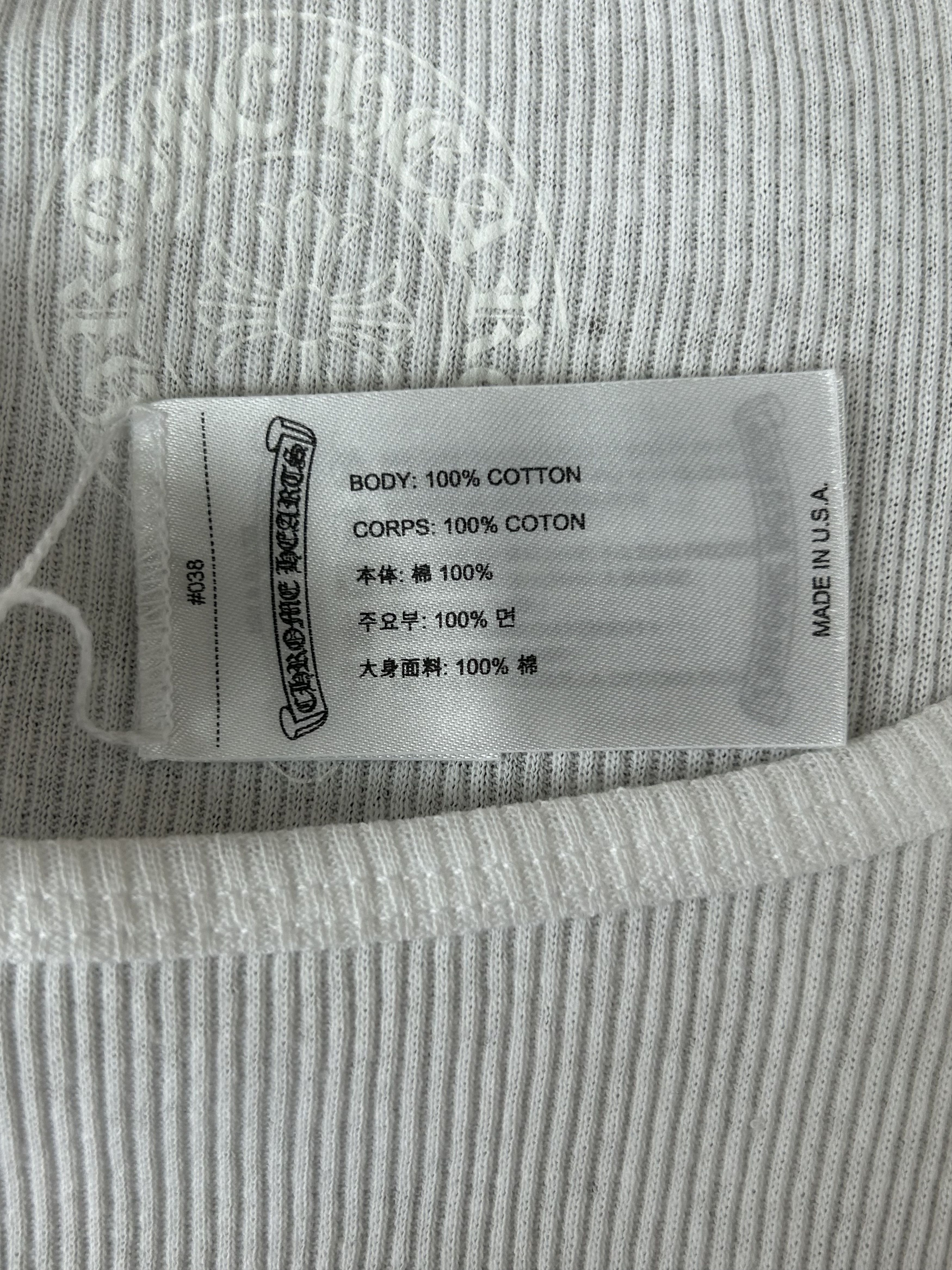 Chrome Hearts Chrome Hearts White & Black Richard Stark Graphic Tank Top Size US XL / EU 56 / 4 - 4 Thumbnail