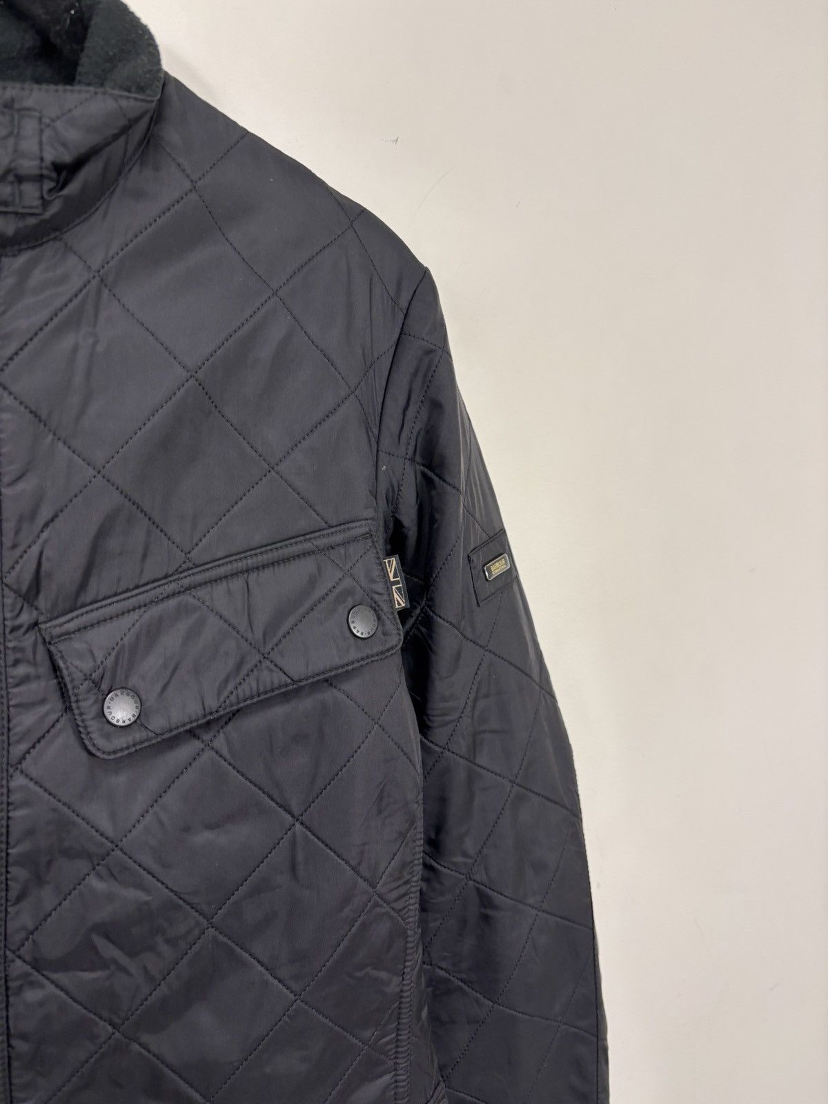 Barbour Barbour International Ariel Polarquilt Men’s Black Jacket Size US S / EU 44-46 / 1 - 4 Thumbnail