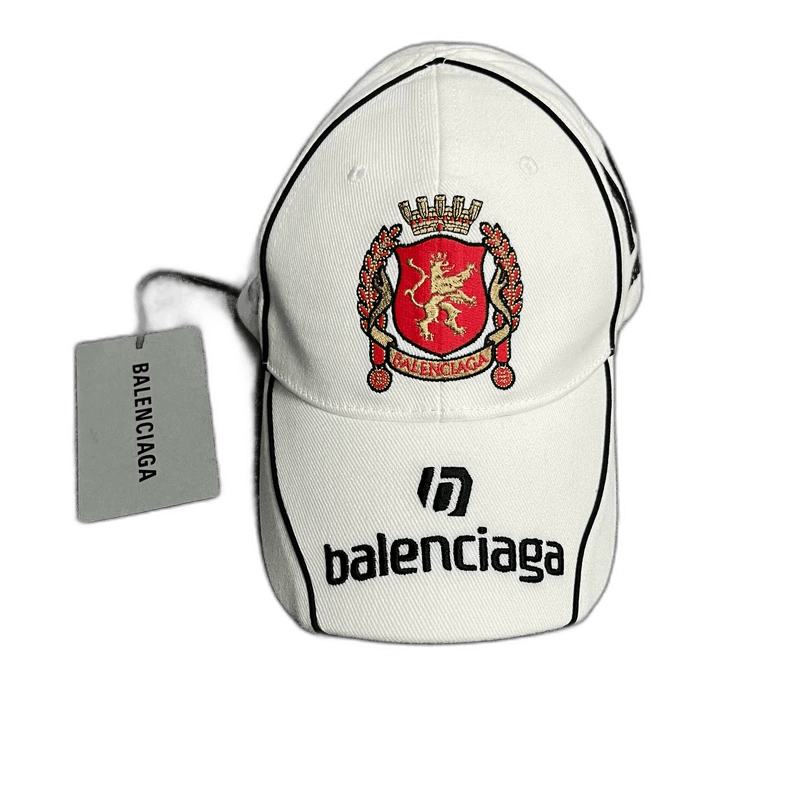 Balenciaga × Playstation Balenciaga x PS5 - White Cap | Grailed