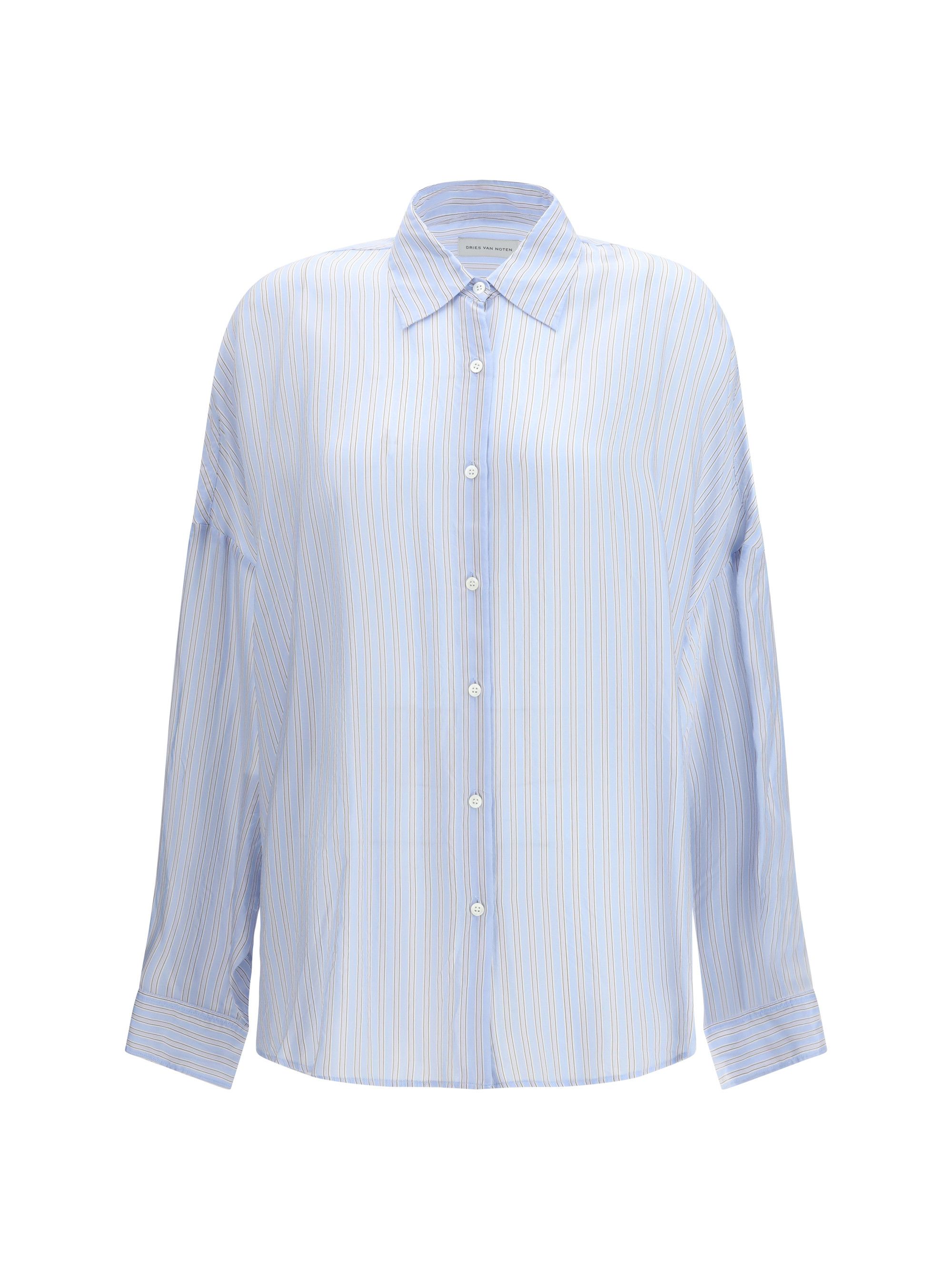 Dries Van Noten Striped shirt Size M / US 6-8 / IT 42-44 - 1 Thumbnail