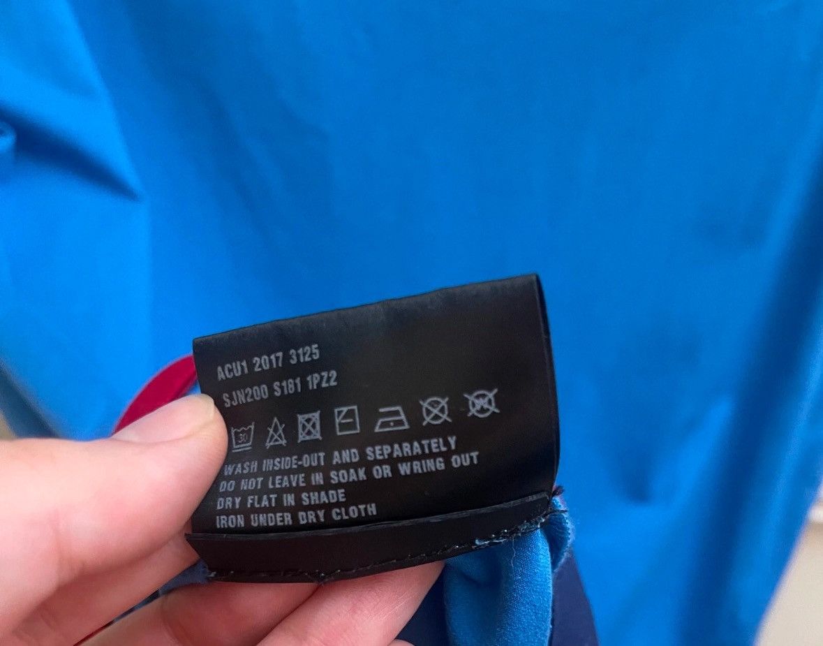Prada Prada SS18 Blue T-Shirt w/ Rubber Logo Patch Size US S / EU 44-46 / 1 - 7 Thumbnail