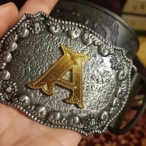 VIBE Leather A Buckle PU Leather Belt Size ONE SIZE - 1 Preview