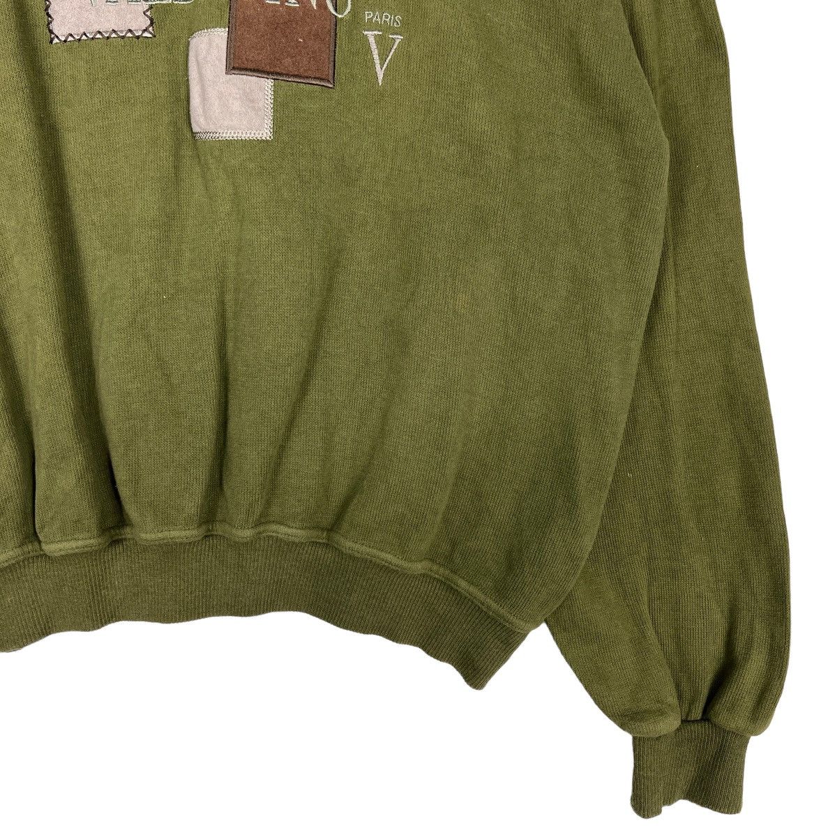 Japanese Brand 🔥 CLAUDIO VALENTINO EMBROIDERY SWEATSHIRTS Size US L / EU 52-54 / 3 - 5 Thumbnail