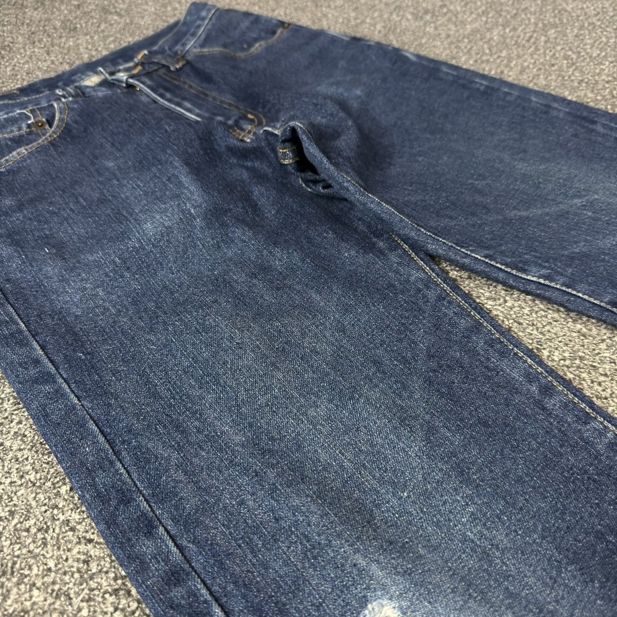 Warehouse 🔥🇯🇵 Vintage 90s Japanese Indigo Blue Warehouse Archive Jeans Size US 27 - 7 Thumbnail