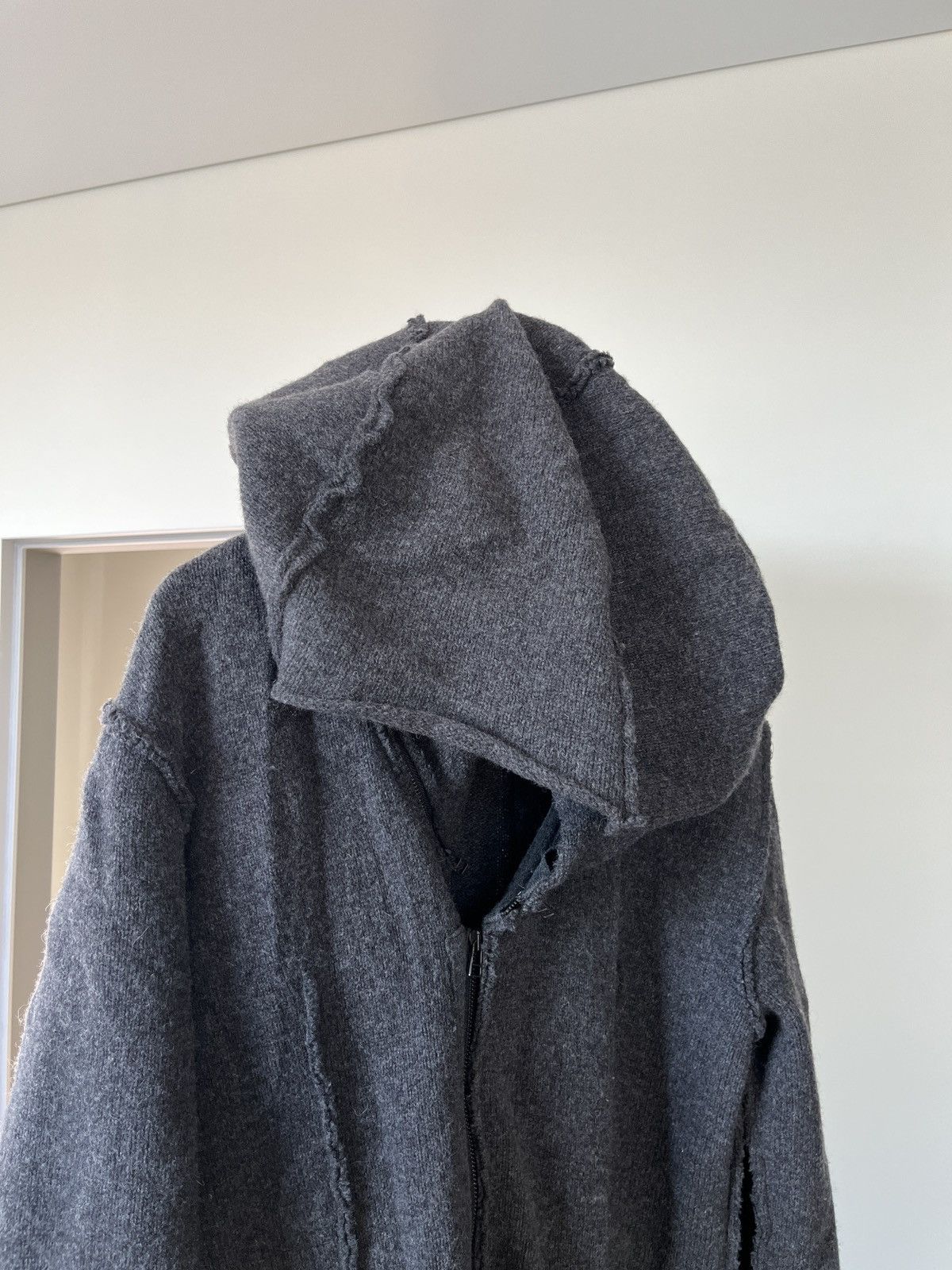 Other Milieu Norwegian Avant Garde Heavy Deconstructed Wool Coat Size US L / EU 52-54 / 3 - 12 Thumbnail