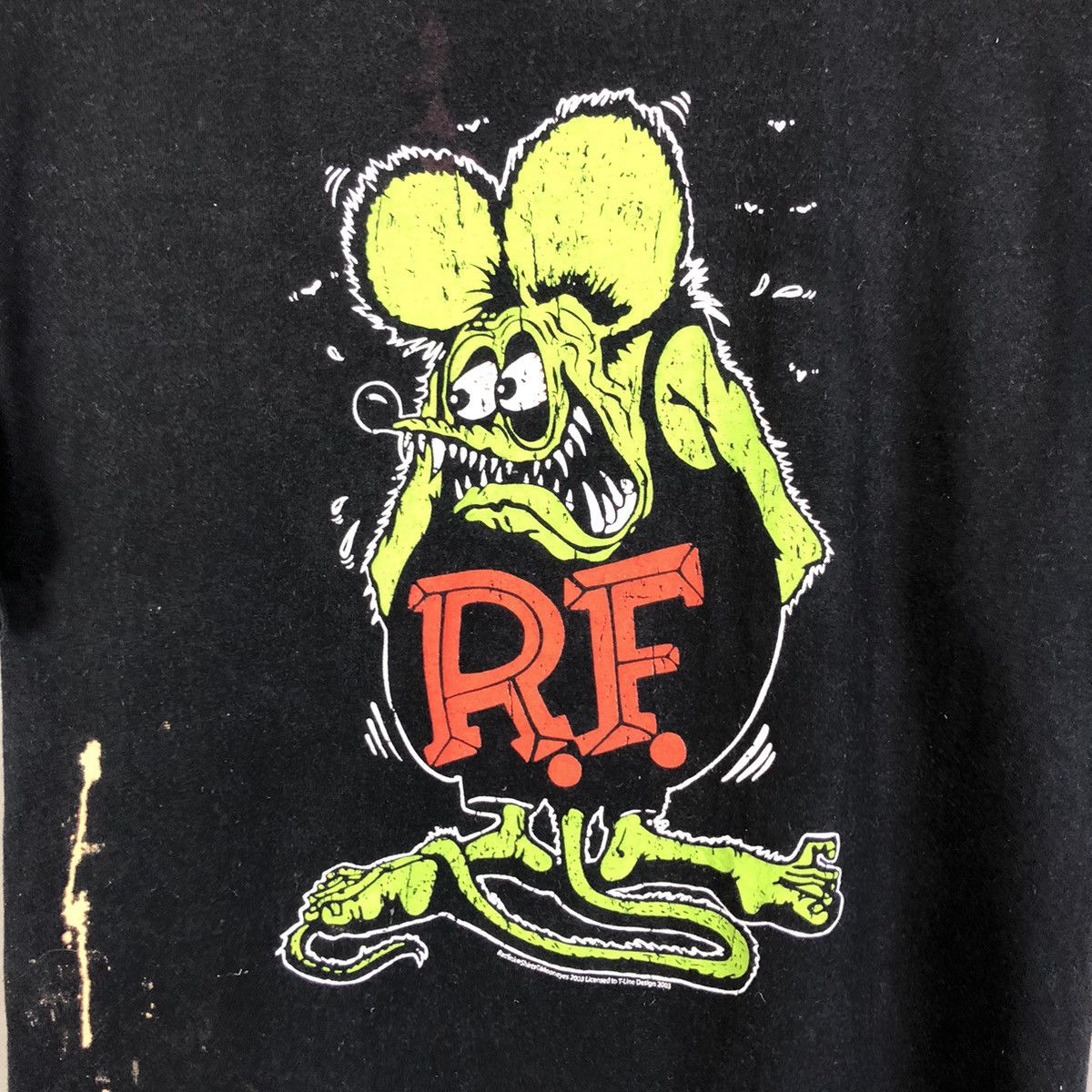 Band Tees Vintage y2k Faded Ratfink Ed Big Daddy Roth Very Rare Tshirt Size US L / EU 52-54 / 3 - 5 Thumbnail