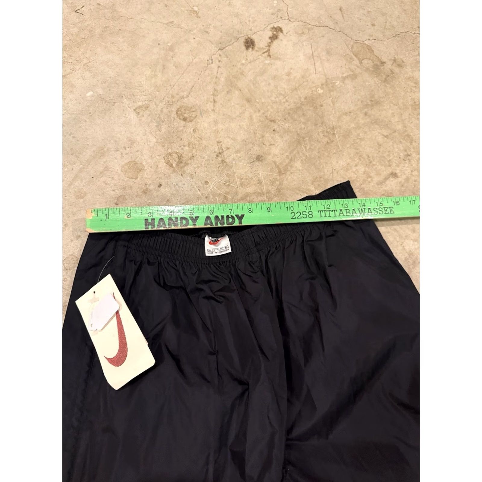Nike VINTAGE Nike Track Pants Black Womens XL Full Zip 90s Rare Size 40" / US 18 - 7 Thumbnail