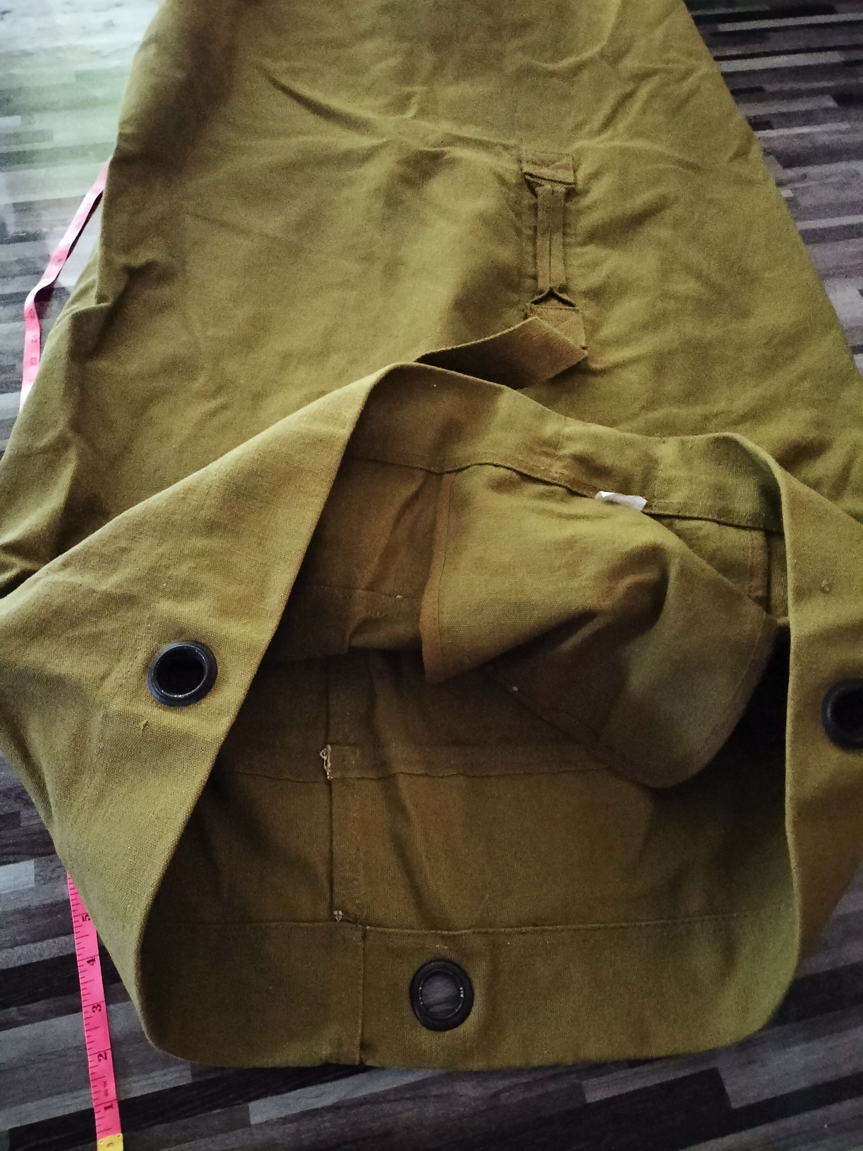 Canvas × Vintage Vintage Military Canvas HUGE bag fits Coffin weapons Size ONE SIZE - 4 Thumbnail