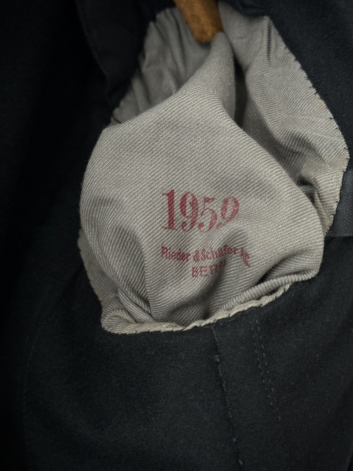 Japanese Brand × Vintage 1959 Dated Vintage Swiss Railway Work Jacket Size US M / EU 48-50 / 2 - 8 Thumbnail