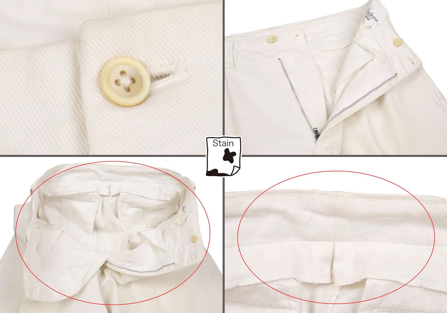 Yohji Yamamoto Yohji Yamamoto Cotton Two-Tuck Tapered Work Pants Size US 30 / EU 46 - 3 Thumbnail