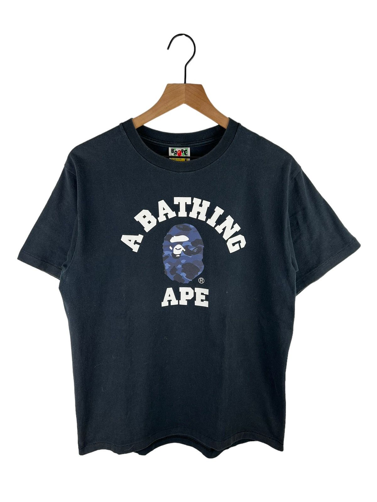 BAPE Color Camo College Tee Tee White/Navy