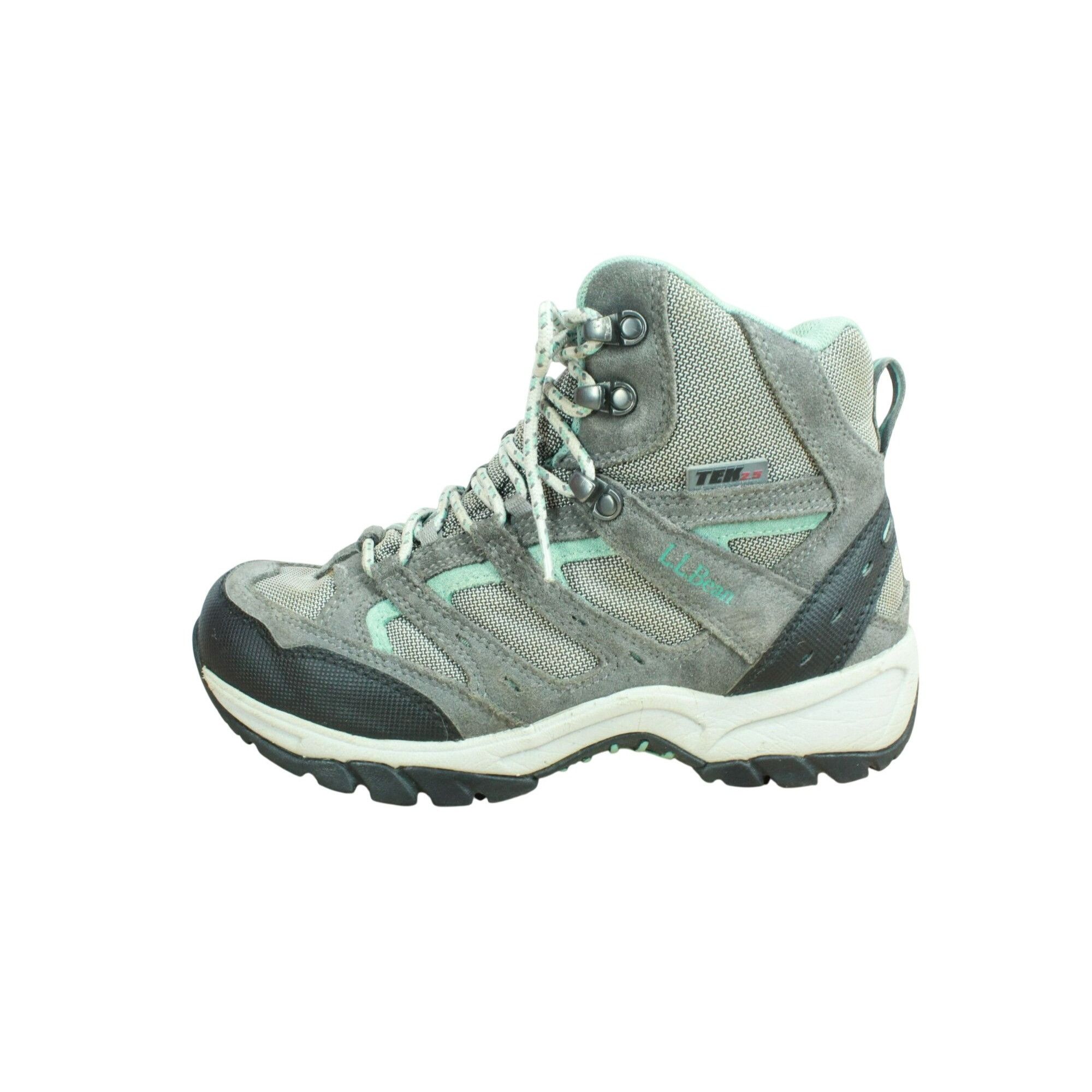 L.L. Bean LL Bean Suede Waterproof Hiking Boots Gray Women's 8.5 M Size US 8.5 / IT 38.5 - 1 Thumbnail
