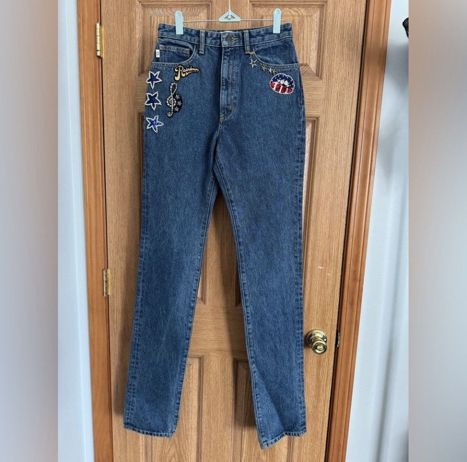 Marc Jacobs NWOT Marc Jacobs Sequin Embellished Mermaid Jeans Size 27" / US 4 / IT 40 - 13 Thumbnail