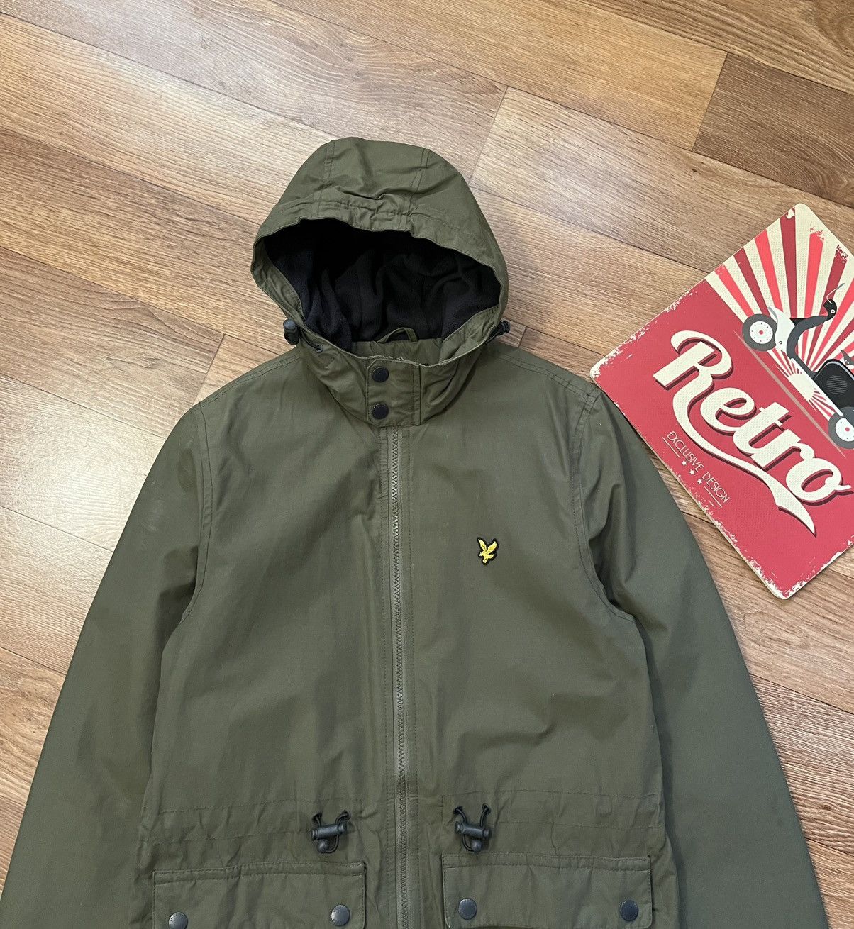 Lyle & Scott Lyle & Scott Hooded Pocket Waterproof Jacket Size US S / EU 44-46 / 1 - 3 Thumbnail