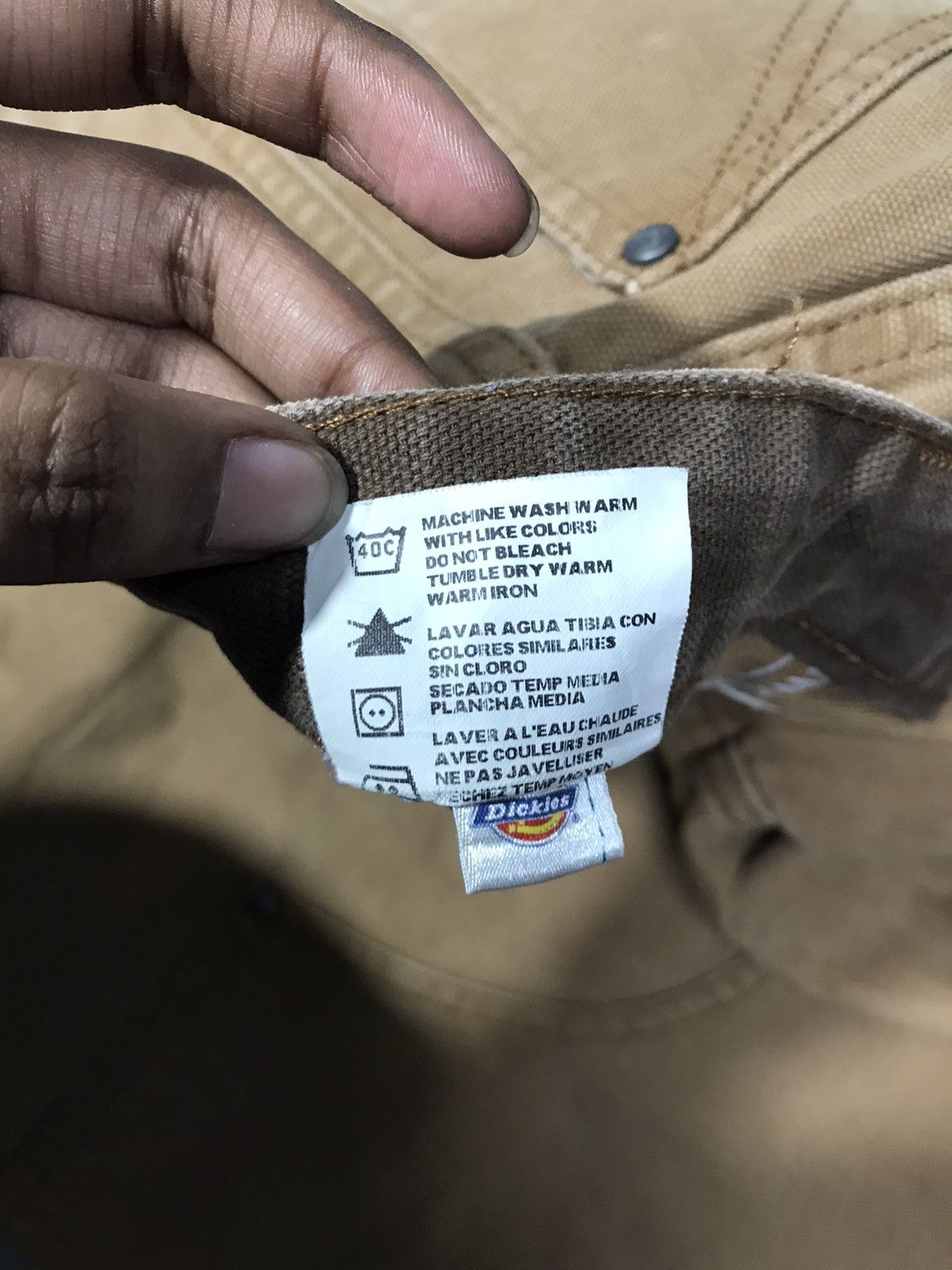 Dickies Vintage dickies double knee workwear denim Size US 38 / EU 54 - 7 Thumbnail