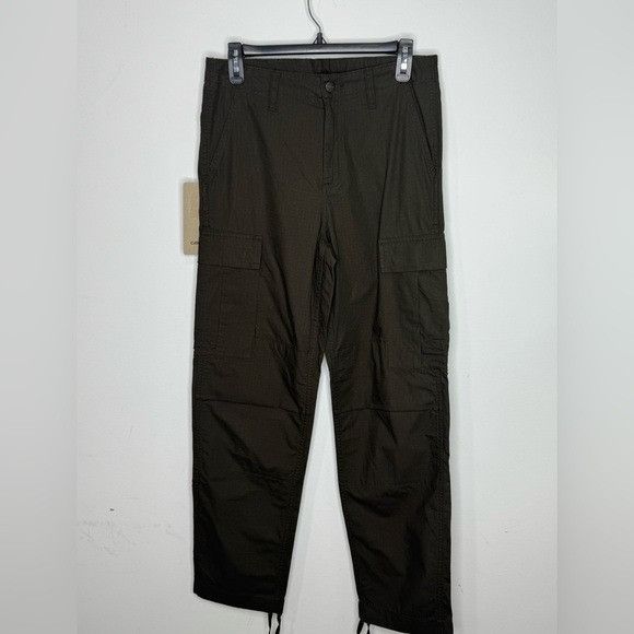 Carhartt Wip Carhartt WIP Regular Cargo Pants Cypress Green Men’s 29x32 Size US 29 - 2 Thumbnail