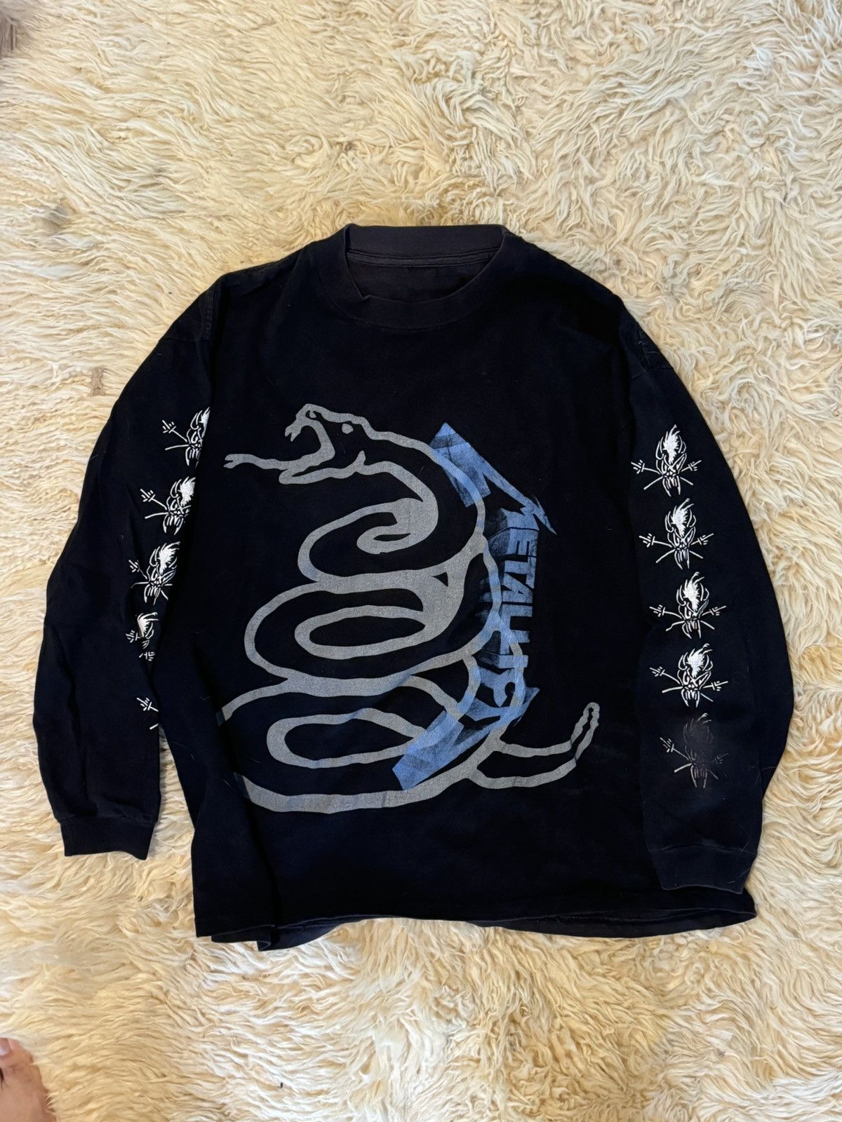 Vintage Vintage 90s Metallica long sleeve parking lot Boot, 24/27 Size US XL / EU 56 / 4 - 5 Thumbnail