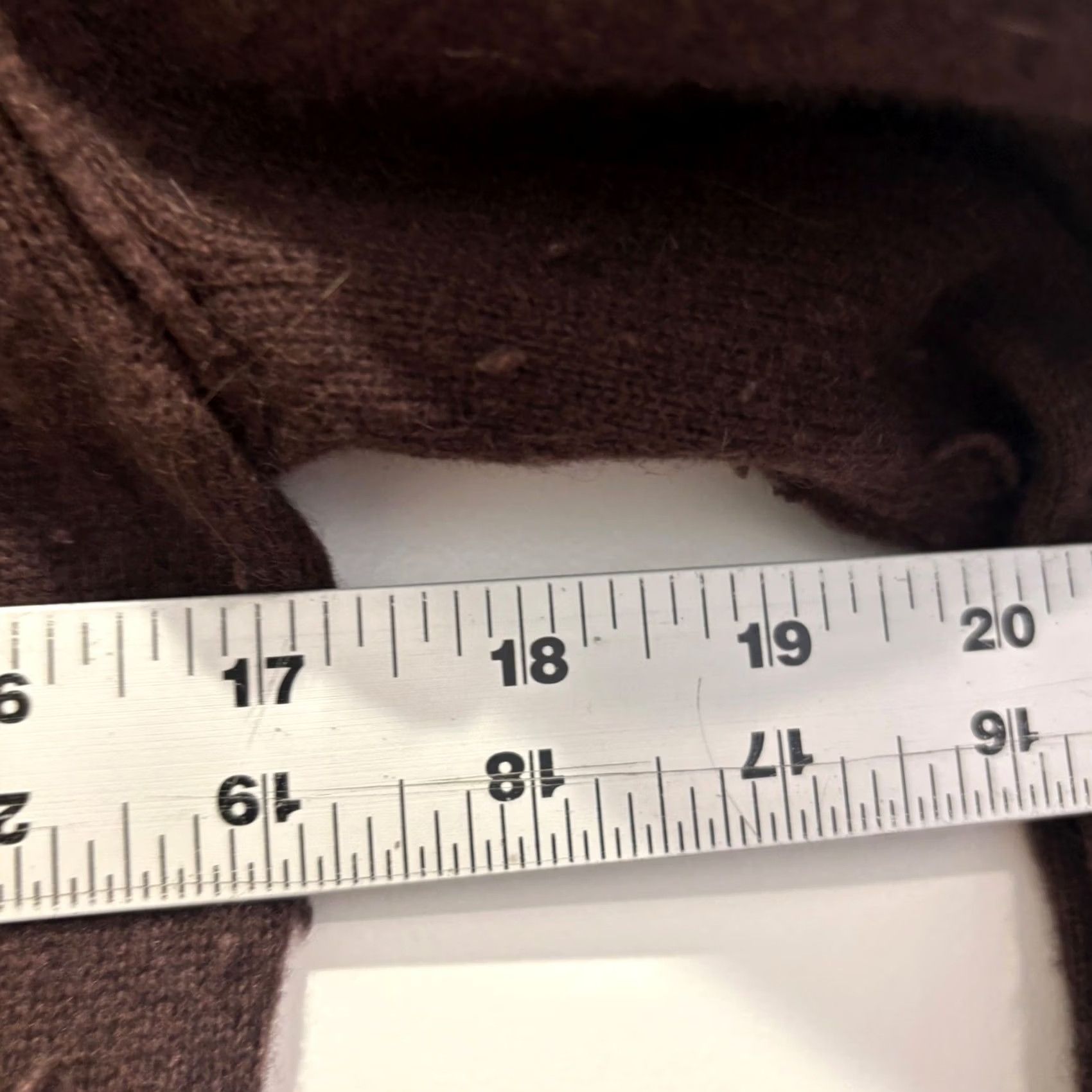 Vintage Maurices Fine Line Brown 100% Cashmere Henley Sweater Scoop Neck Womens Medium Size M / US 6-8 / IT 42-44 - 5 Thumbnail