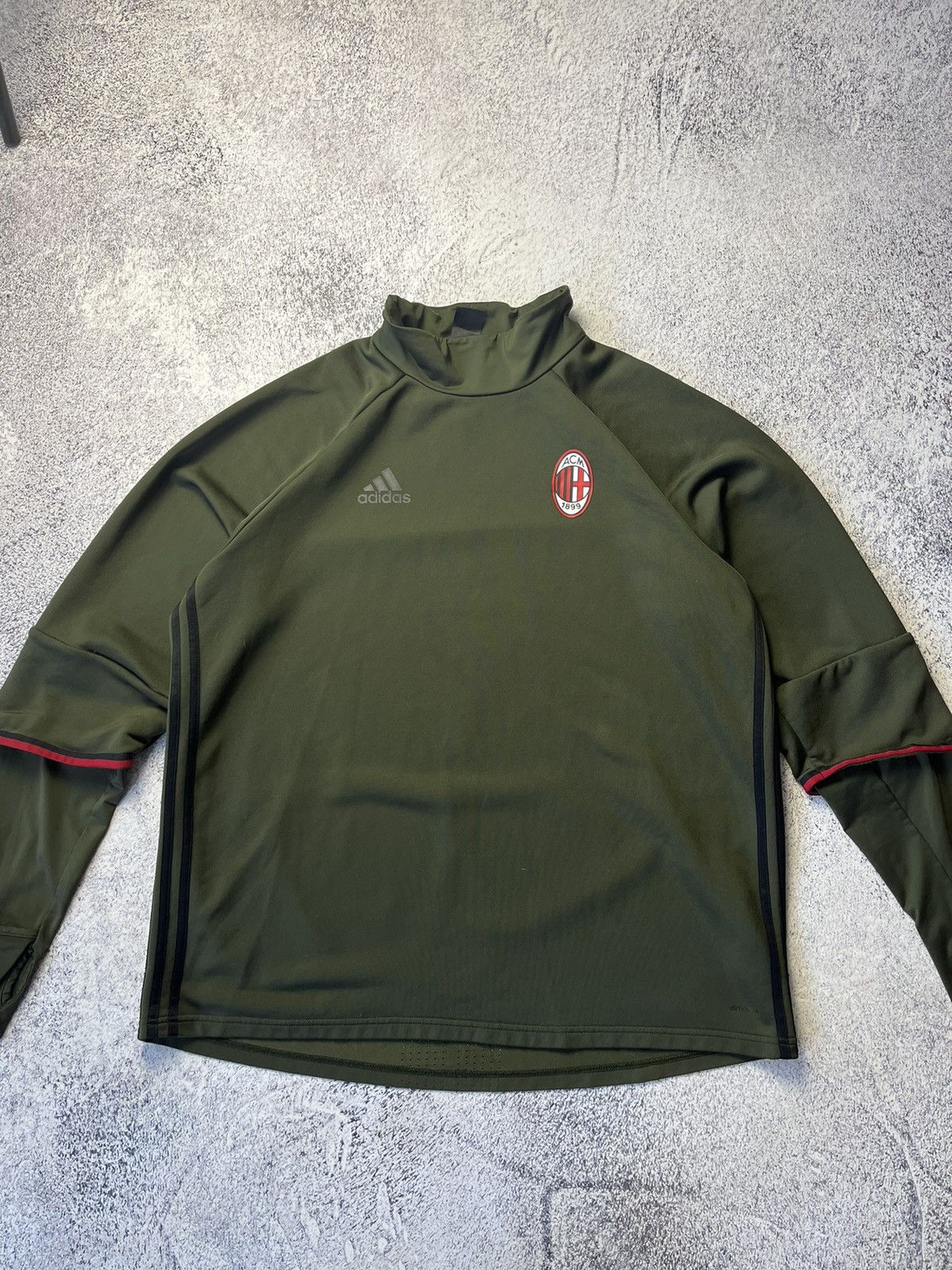 Vintage Vintage Milan Adidas Long Jersey trending Size US L / EU 52-54 / 3 - 6 Thumbnail