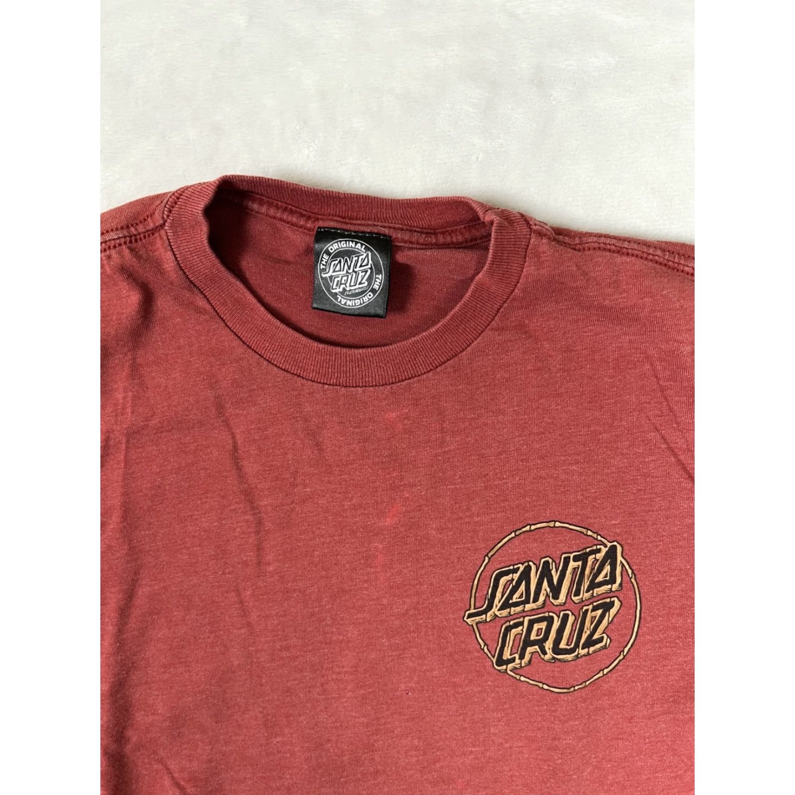 Vintage VINTAGE Santa Cruz T-Shirt Skateboard Logo Tiki Screaming Hand Size S Red Mens Short Sleeve 90s Beach 2000-2009 Size US S / EU 44-46 / 1 - 4 Thumbnail