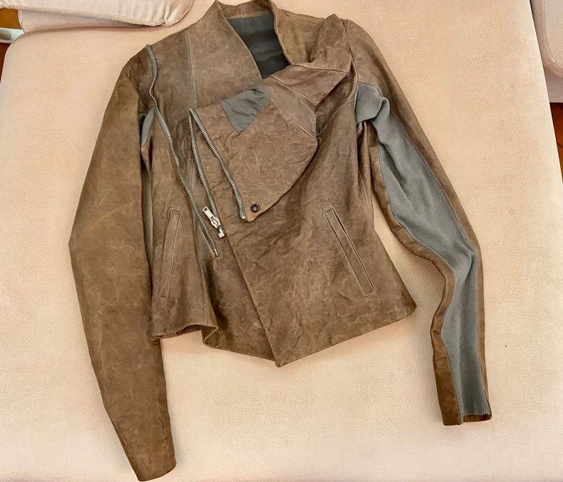 Rick Owens Rick Owens Sheepskin Leather Jacket-2507