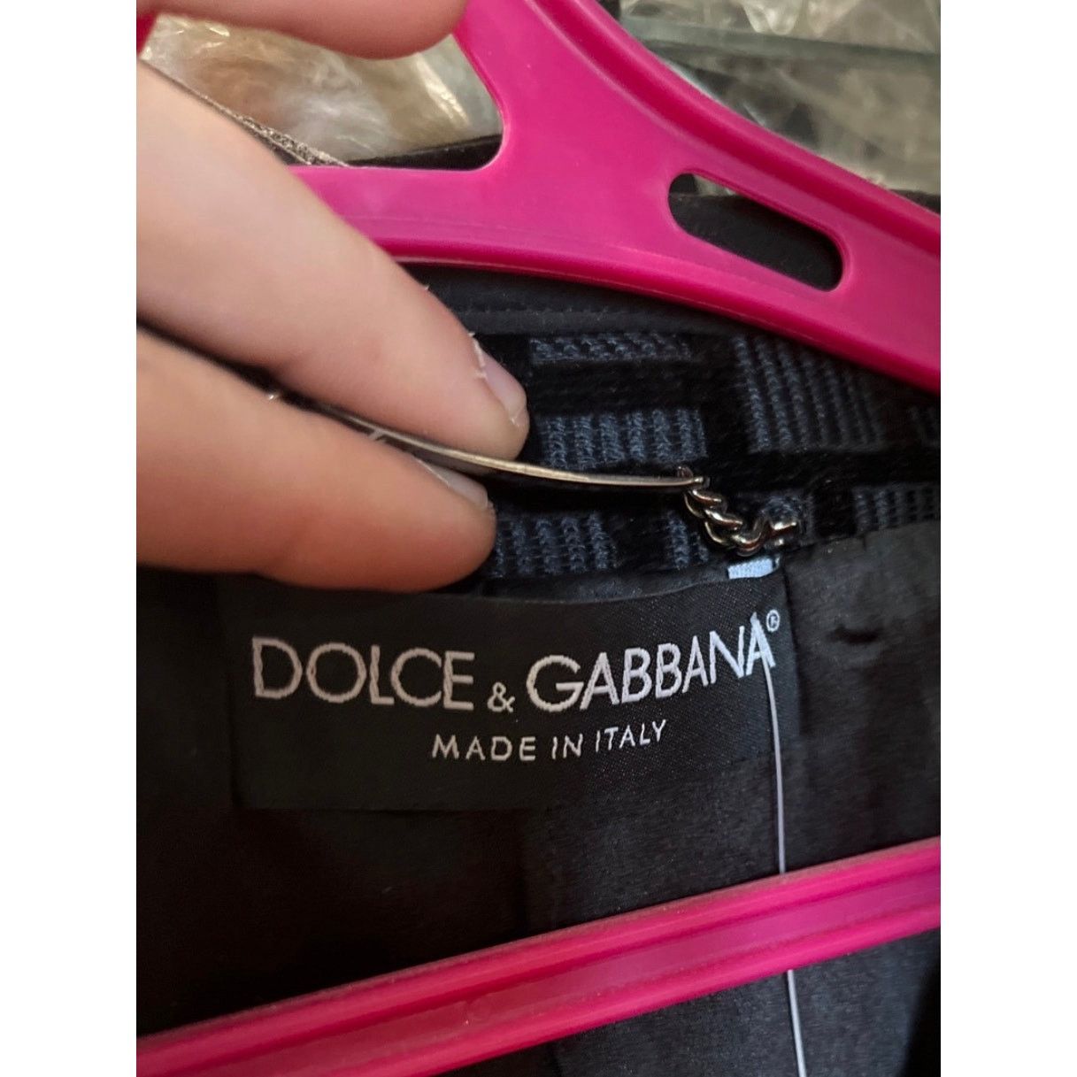 Dolce & Gabbana NWOT Stunning Dolce & Gabbana Black Silk Fitted Jacket Sz.40 Size S / US 4 / IT 40 - 5 Thumbnail