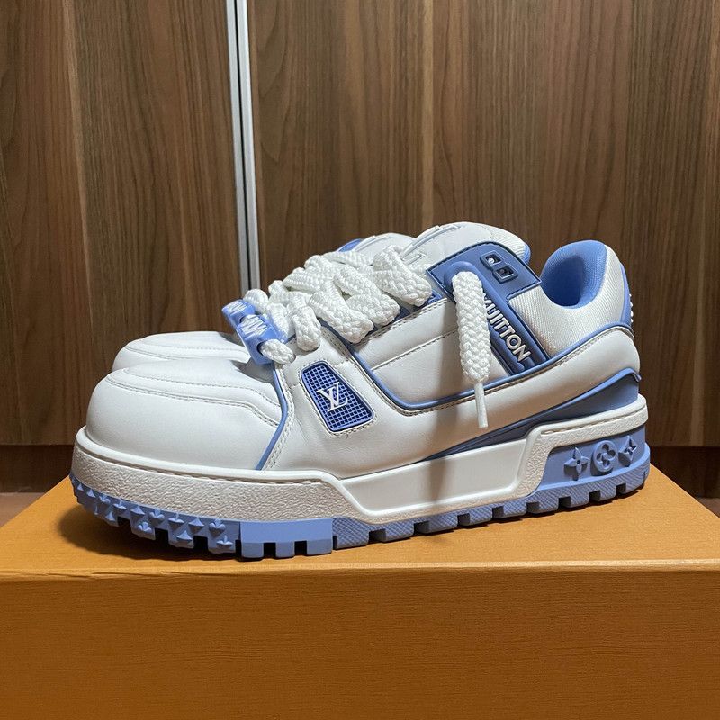 Louis Vuitton Louis Vuitton Trainer Maxi Low Top Sneakers 0079 Size US 8.5 / EU 41-42 - 1 Thumbnail