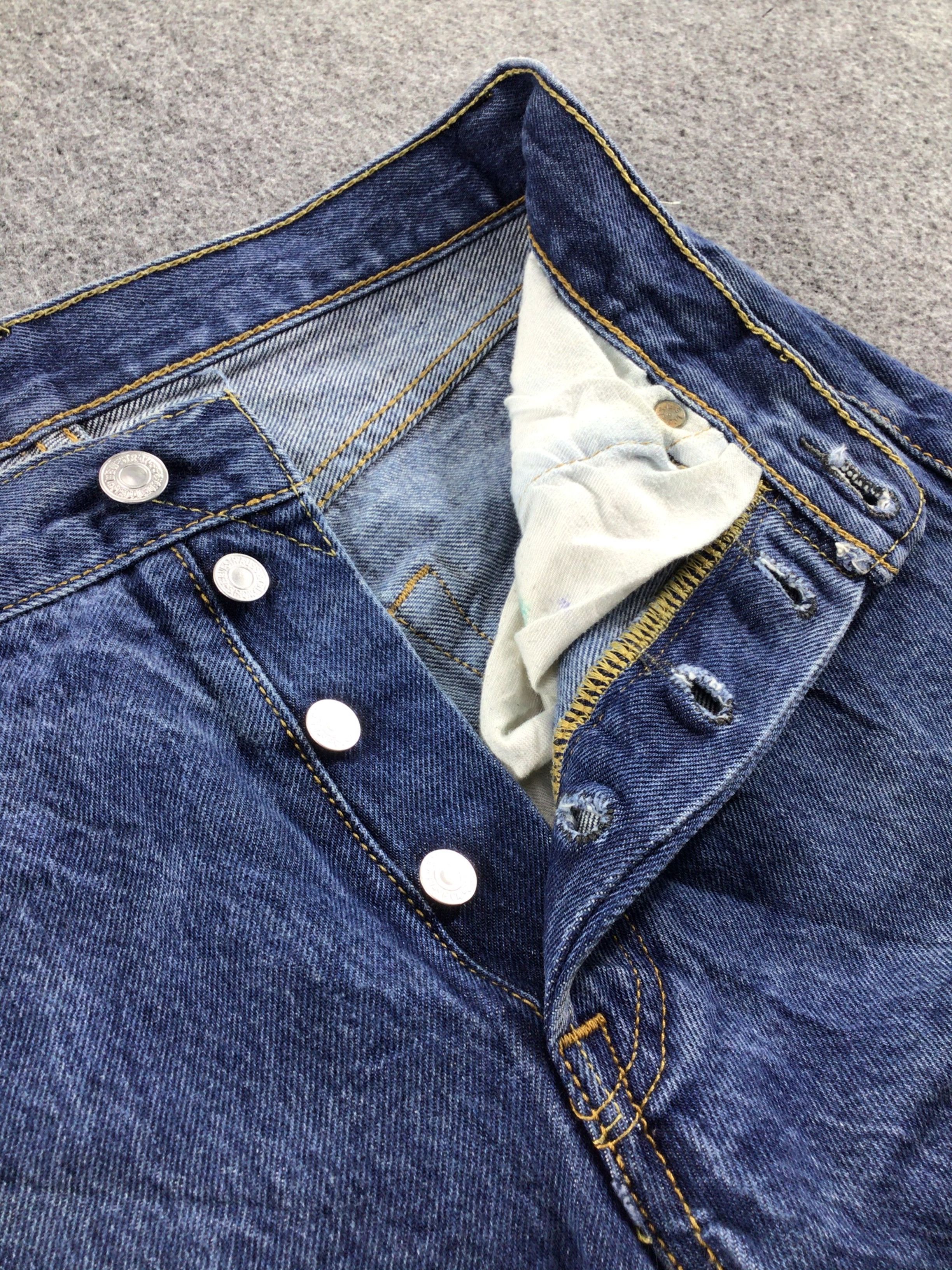 Levi's Blue Wash Levis 501 Jeans-J389 Size US 28 / EU 44 - 7 Thumbnail