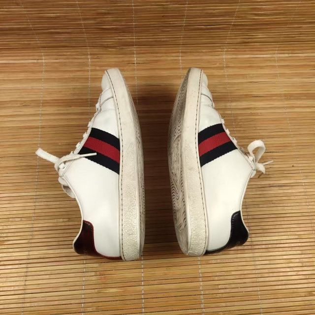 Gucci Gucci ACE "LOVED" Embroidered Sneakers for Women - Size US 6.5 / IT 36.5 - 7 Thumbnail