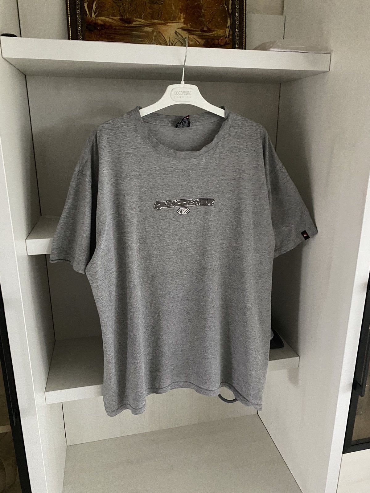 Quiksilver 00s Quiksilver t-shirt surf merch big logo y2k Size US L / EU 52-54 / 3 - 1 Thumbnail