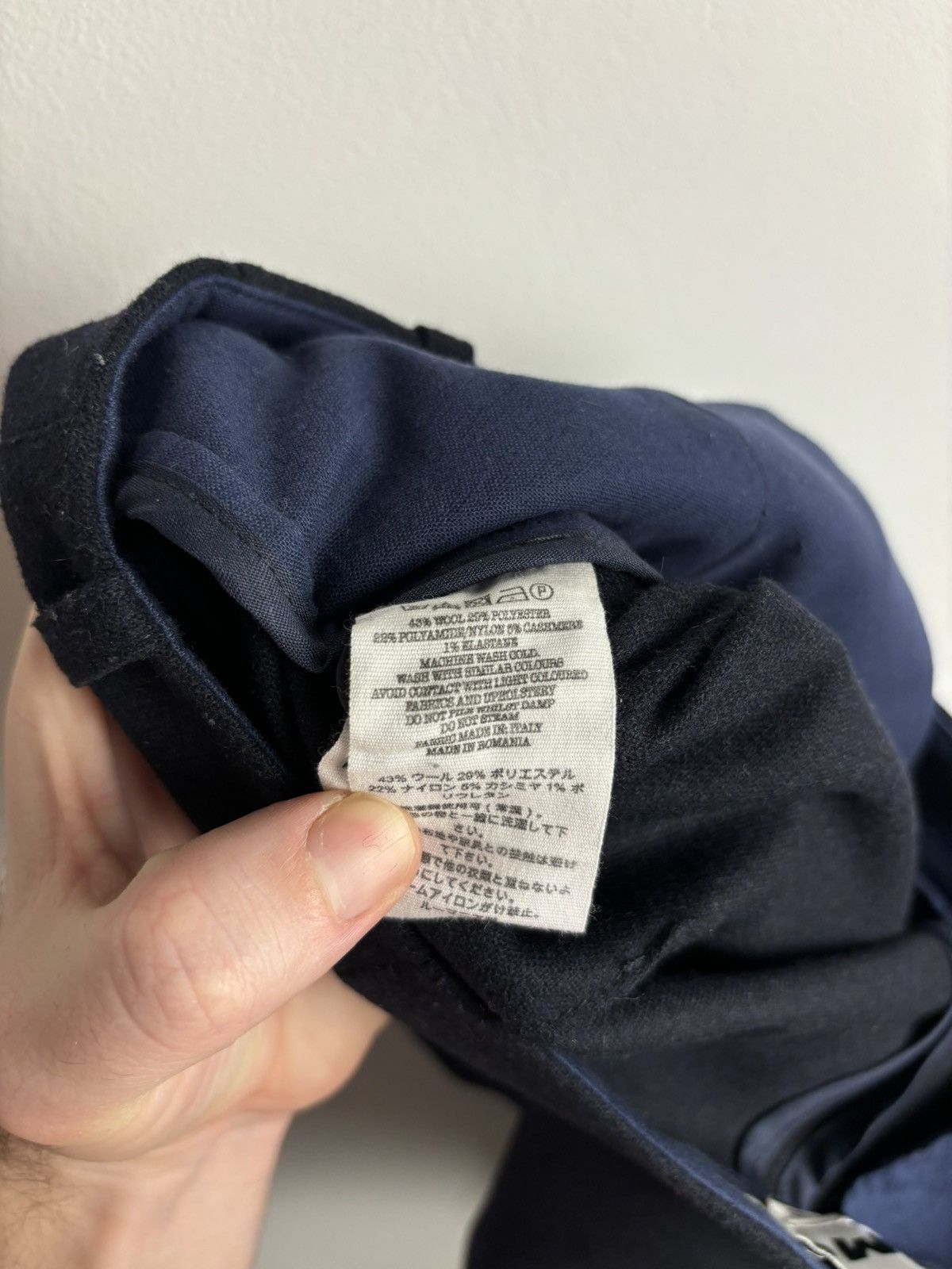 YMC YMC Wool Navy Pants Size US 28 / EU 44 - 10 Thumbnail