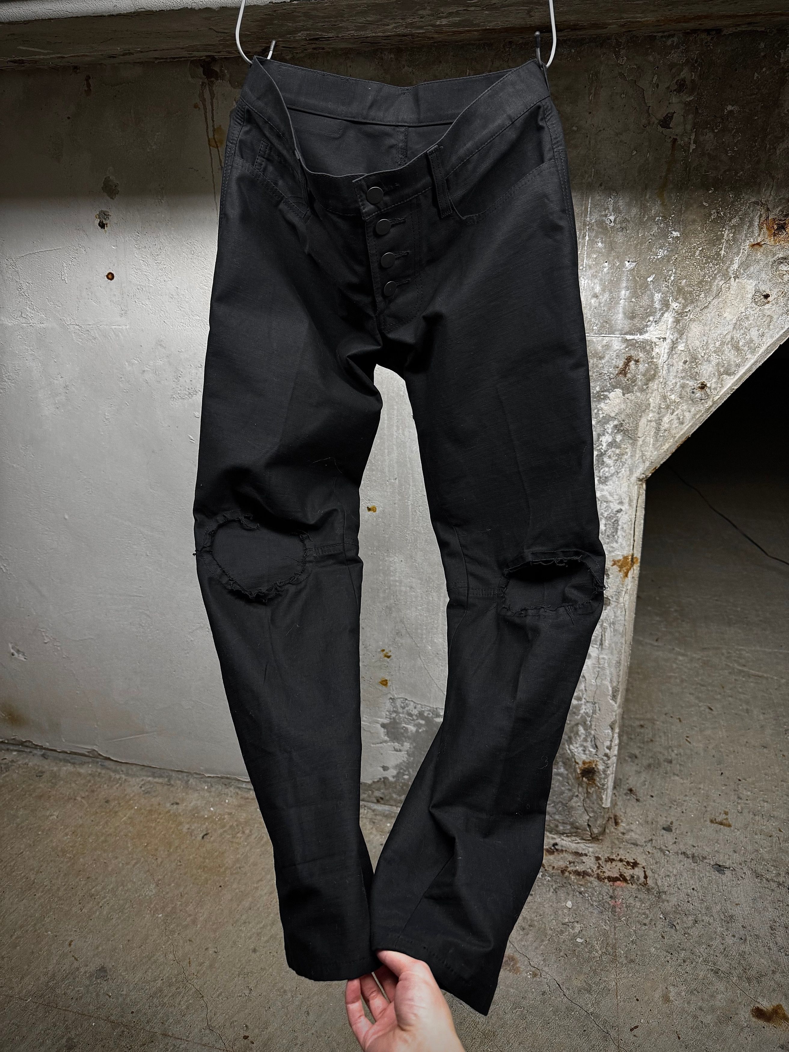 Christopher Nemeth Christopher Nemeth Repaired Knee Denim Size US 30 / EU 46 - 5 Thumbnail