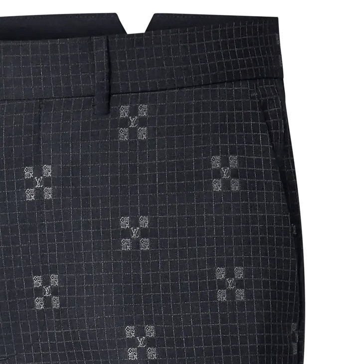 Louis Vuitton Wool Pont Neuf Cigarette Trousers Size 52L - 2 Thumbnail