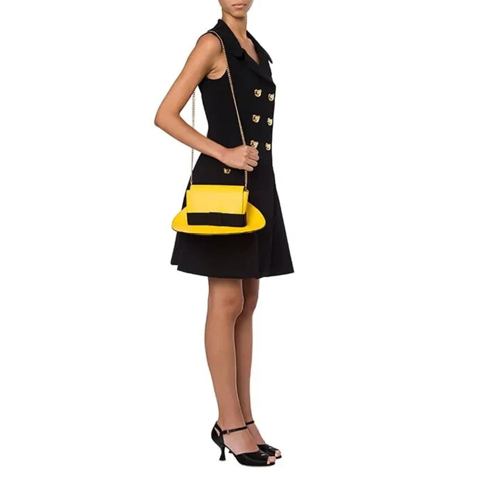 Moschino SS22 MOSCHINO Couture Jeremy Scott Hat Shoulder Wristlet Bag Size ONE SIZE - 3 Thumbnail