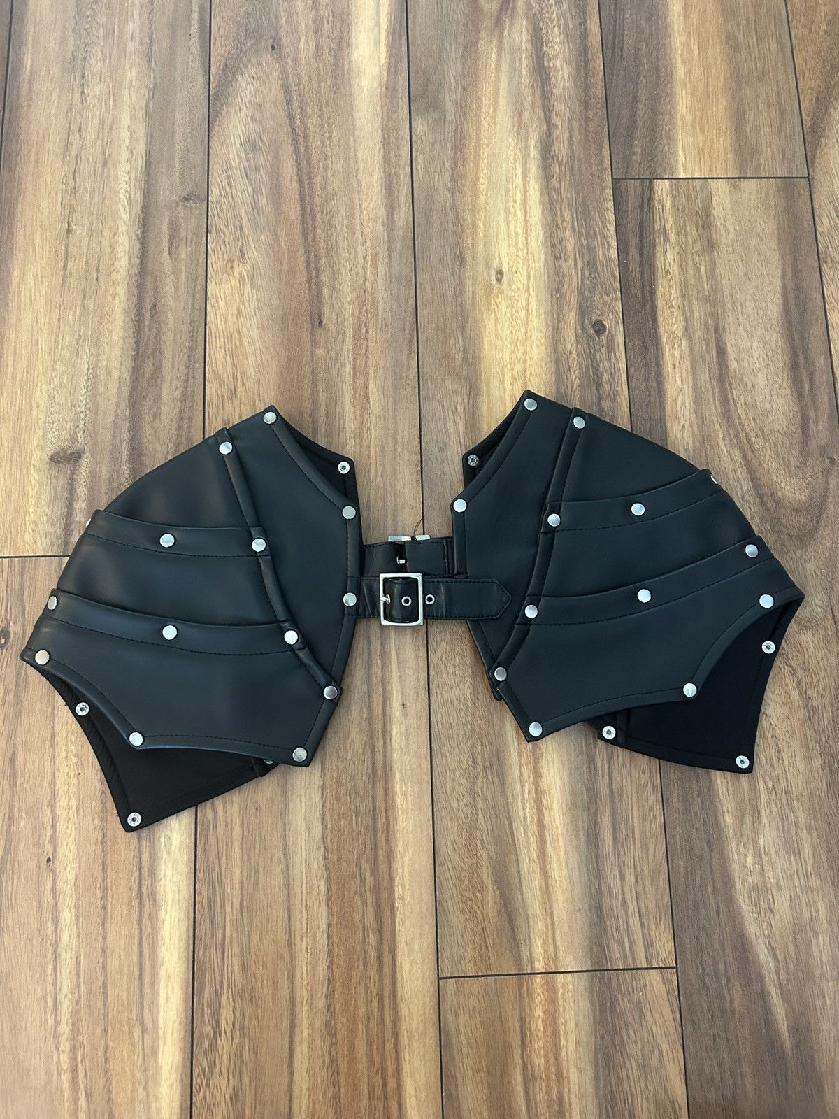 Comme des Garcons × Comme des Garcons Homme Plus × Junya Watanabe Cdg Homme Plus AW16 Leather Shoulder Pads Size US M / EU 48-50 / 2 - 1 Thumbnail