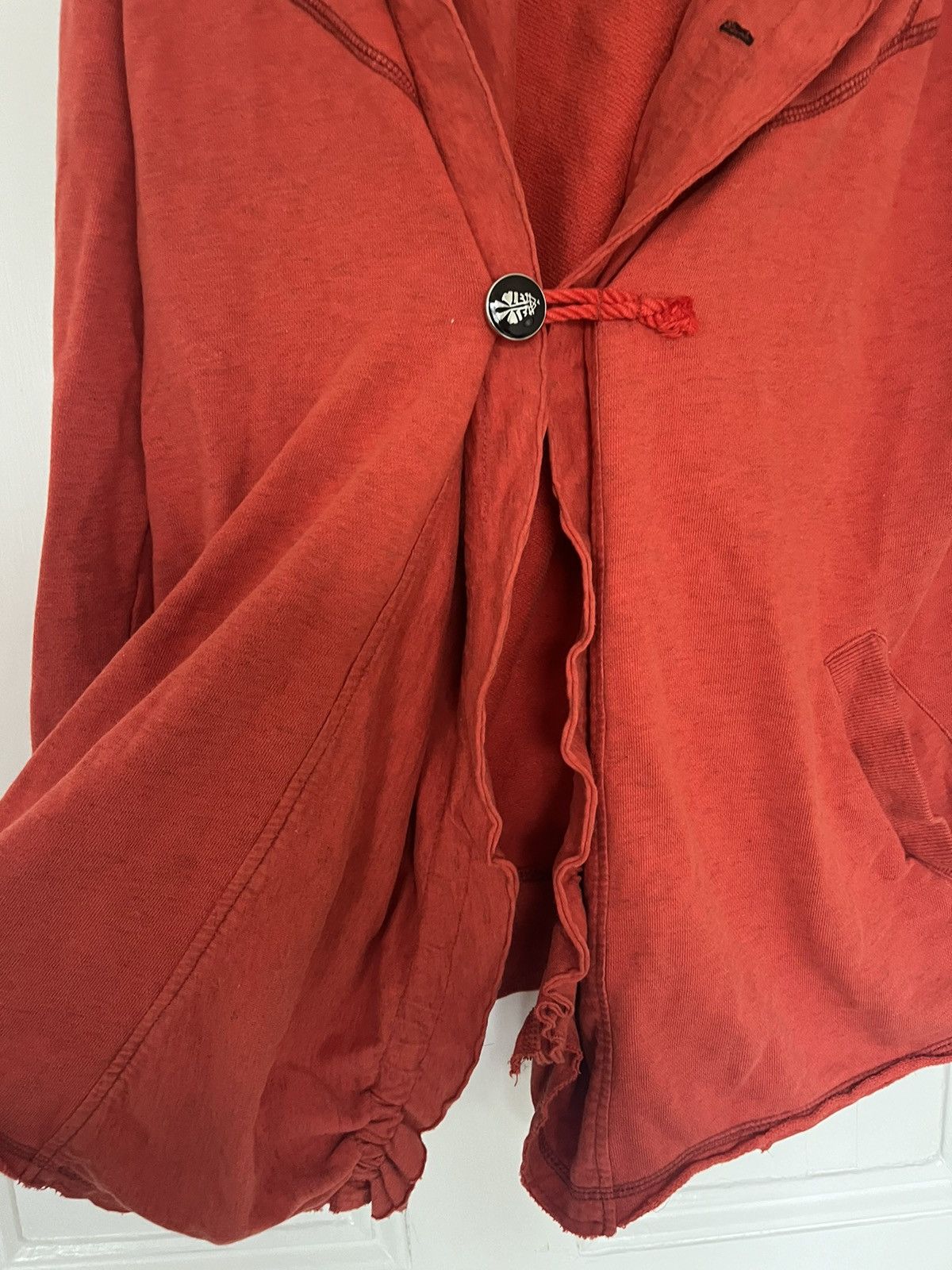 Marithe + Francois Girbaud RARE - Vintage MFG Jeans - Blazer Sweater with Hood Size L / US 10 / IT 46 - 2 Thumbnail