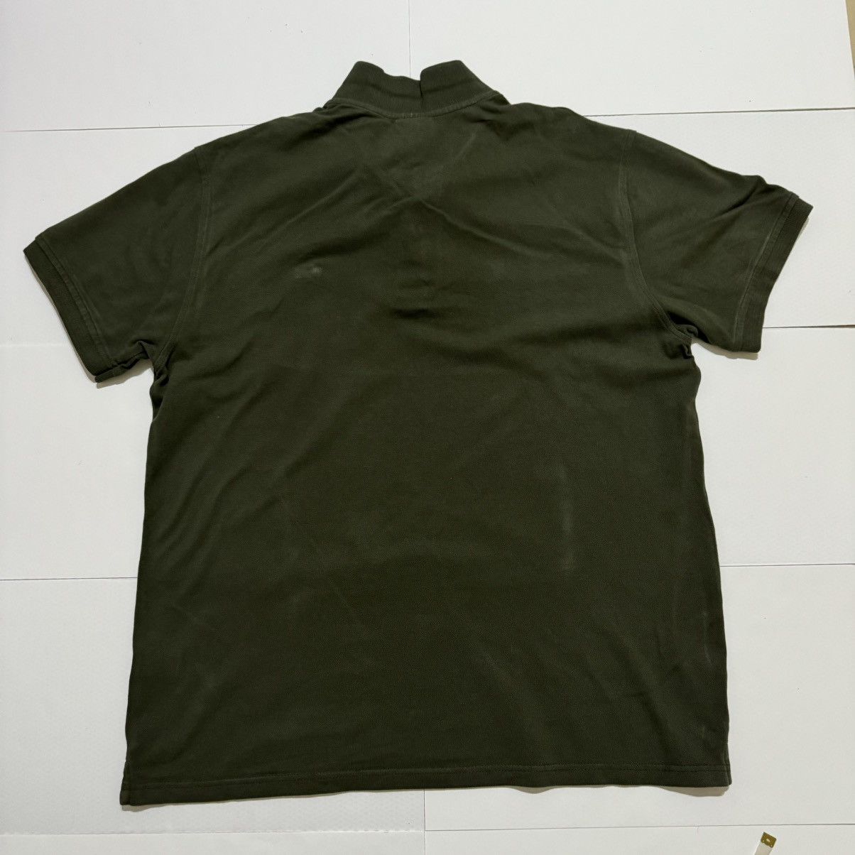 Lacoste Lacoste Polo Shirt Men’s Green Solid Classic Fit Rugby Golf Size US XXL / EU 58 / 5 - 6 Thumbnail