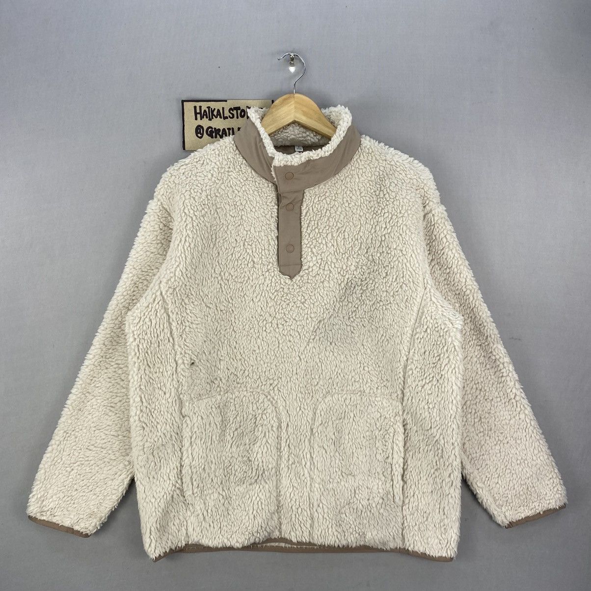 Uniqlo × White Mountaineering Uniqlo X White Mountaineering Fleece Pullover Jacket Size US L / EU 52-54 / 3 - 1 Thumbnail
