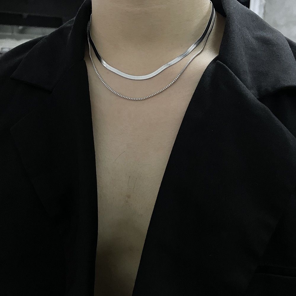 Other New Trend STEAL! Y2K Chains Necklace Chain Size ONE SIZE - 1 Thumbnail