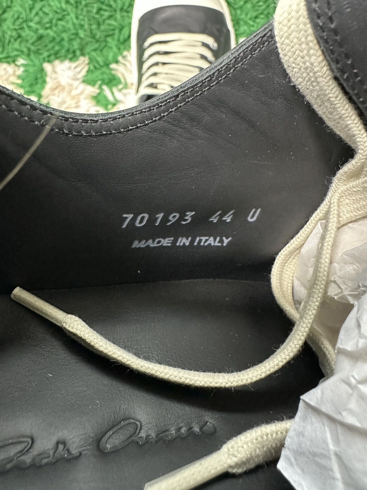 Rick Owens Rick Owens Black Milk Concordians Sneakers Size US 11 / EU 44 - 6 Thumbnail