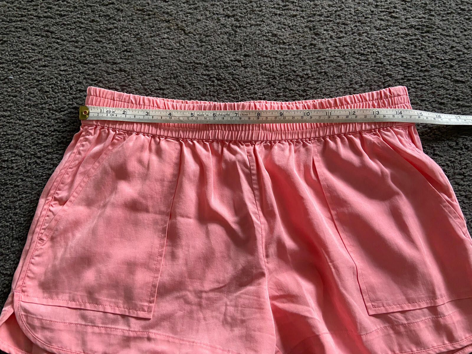 Designer Witchery linen Blend shorts with side pockets Pink - Sz 8 Size 27" / US 4 / IT 40 - 6 Thumbnail