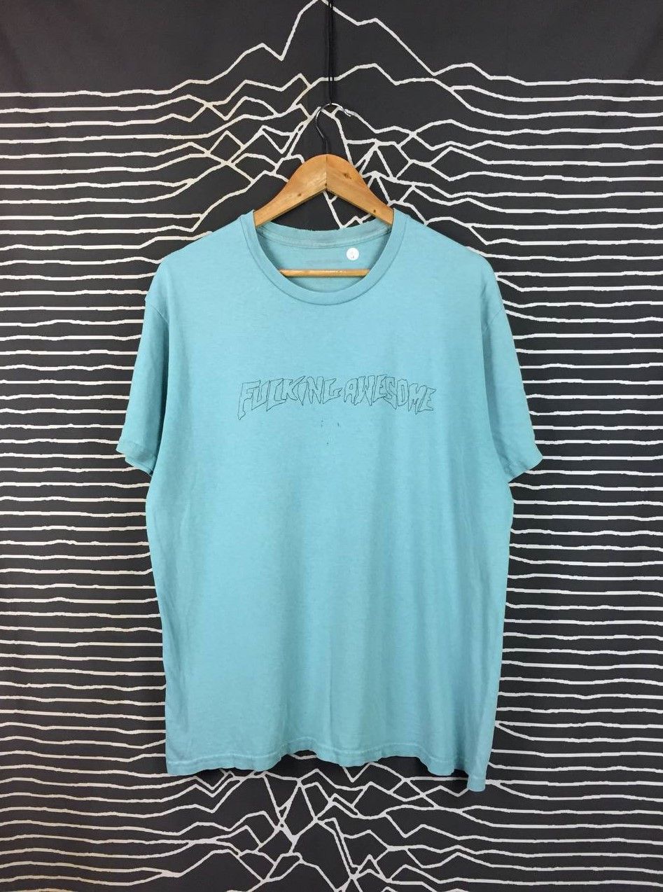 Fucking Awesome Fucking Awesome Skateboards Outline Logo Tee Size US L / EU 52-54 / 3 - 2 Thumbnail