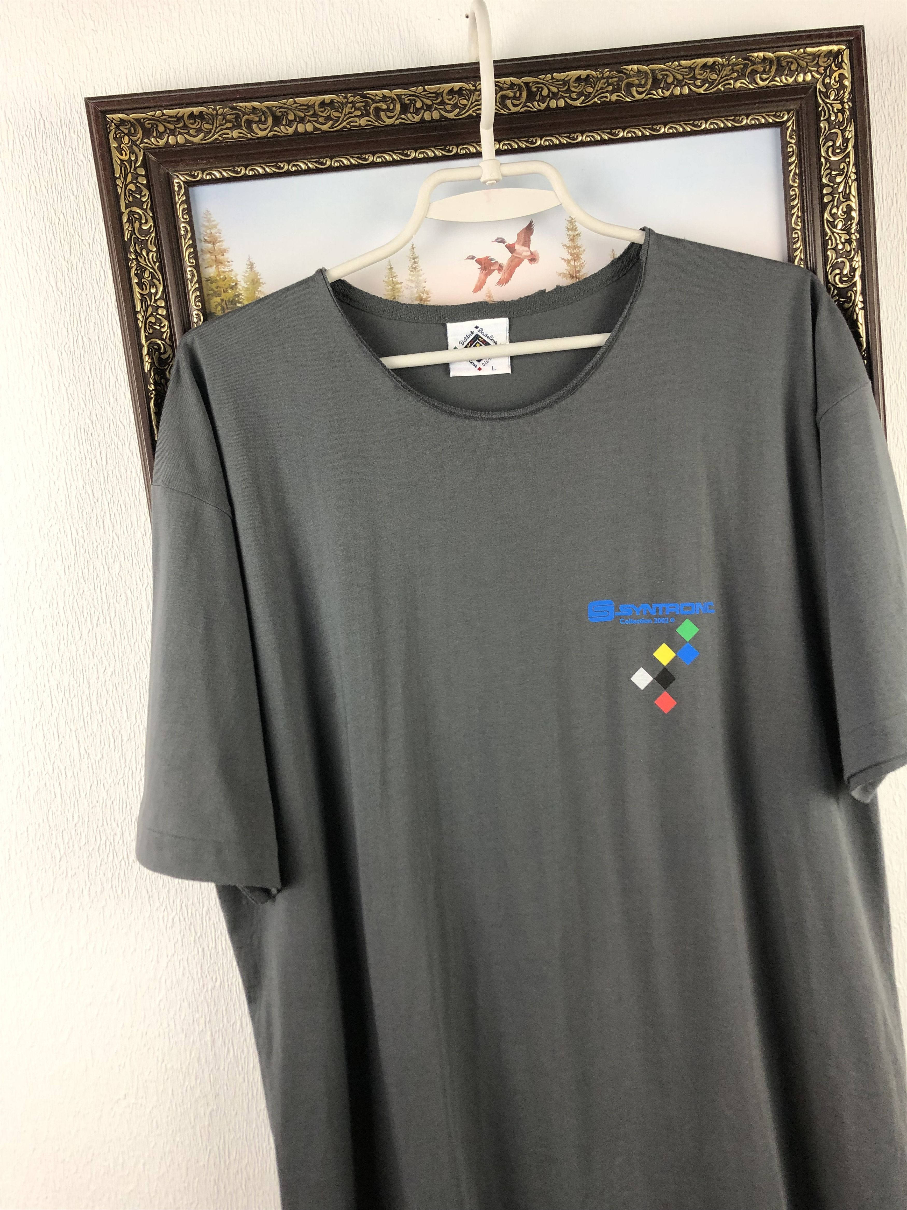 Vintage Vintage Syntronic Tee Design Technology Shirt Windows Apple Size US L / EU 52-54 / 3 - 5 Thumbnail
