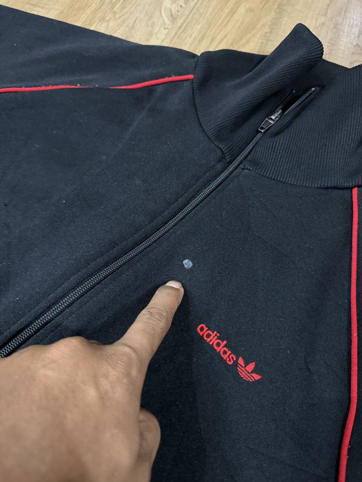 Adidas × Vintage VINTAGE ADIDAS TRACKTOP Size US M / EU 48-50 / 2 - 2 Thumbnail